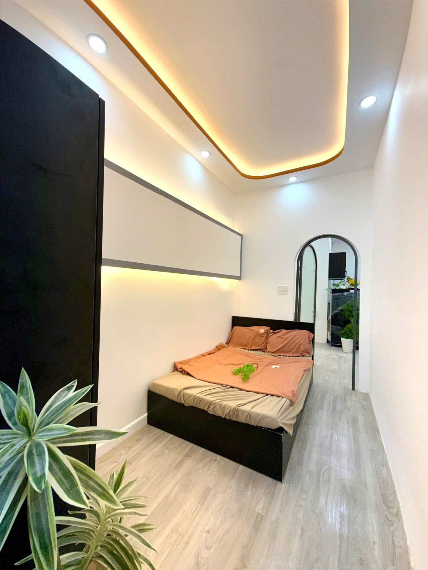 Phòng trọ 2 Phòng ngủ 50m2 tại AQ Home Lưu Nhân Chú - Tân Bình - Phòng ngủ