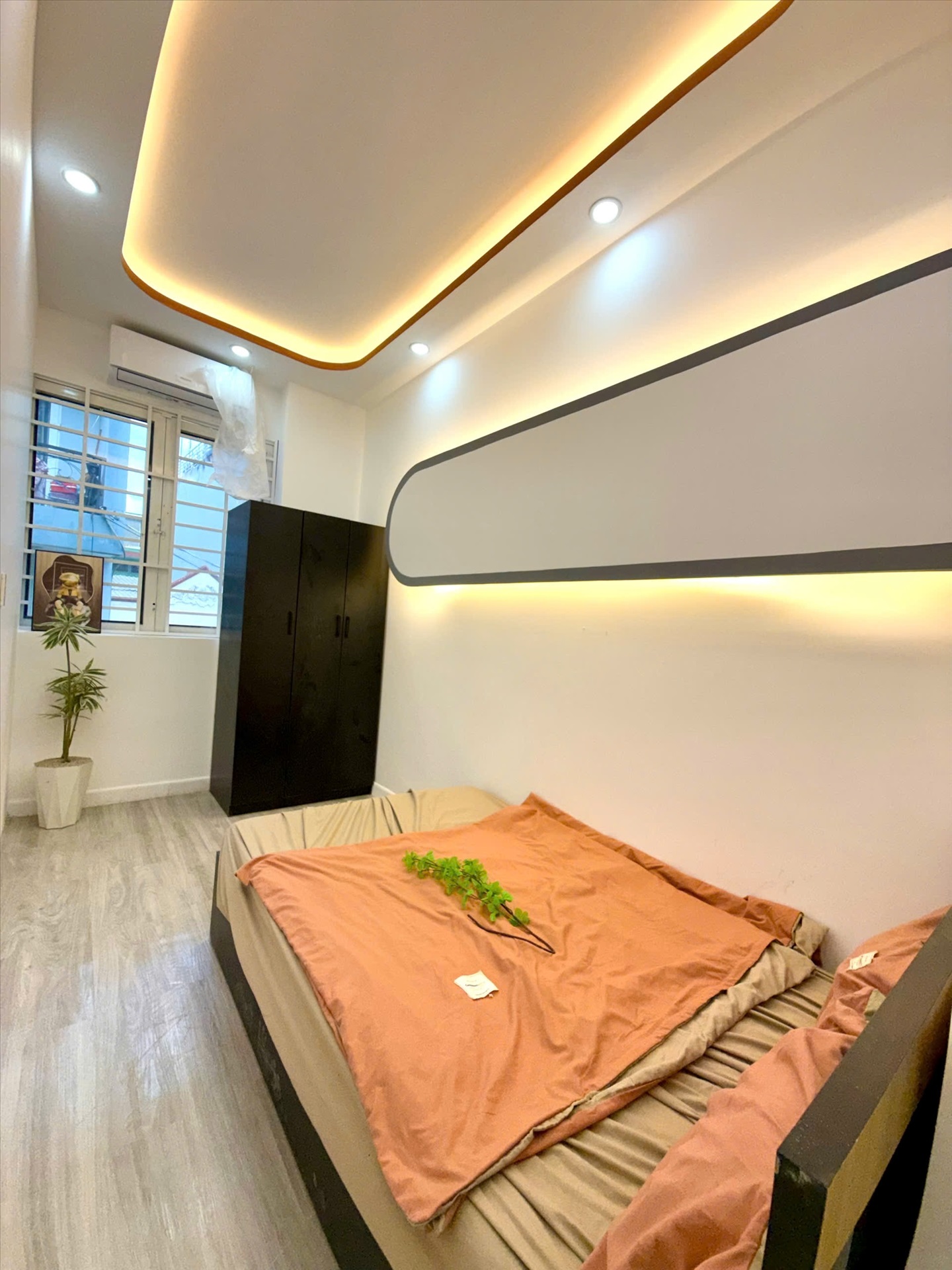 Phòng trọ 2 Phòng ngủ 50m2 tại AQ Home Lưu Nhân Chú - Tân Bình - Phòng ngủ