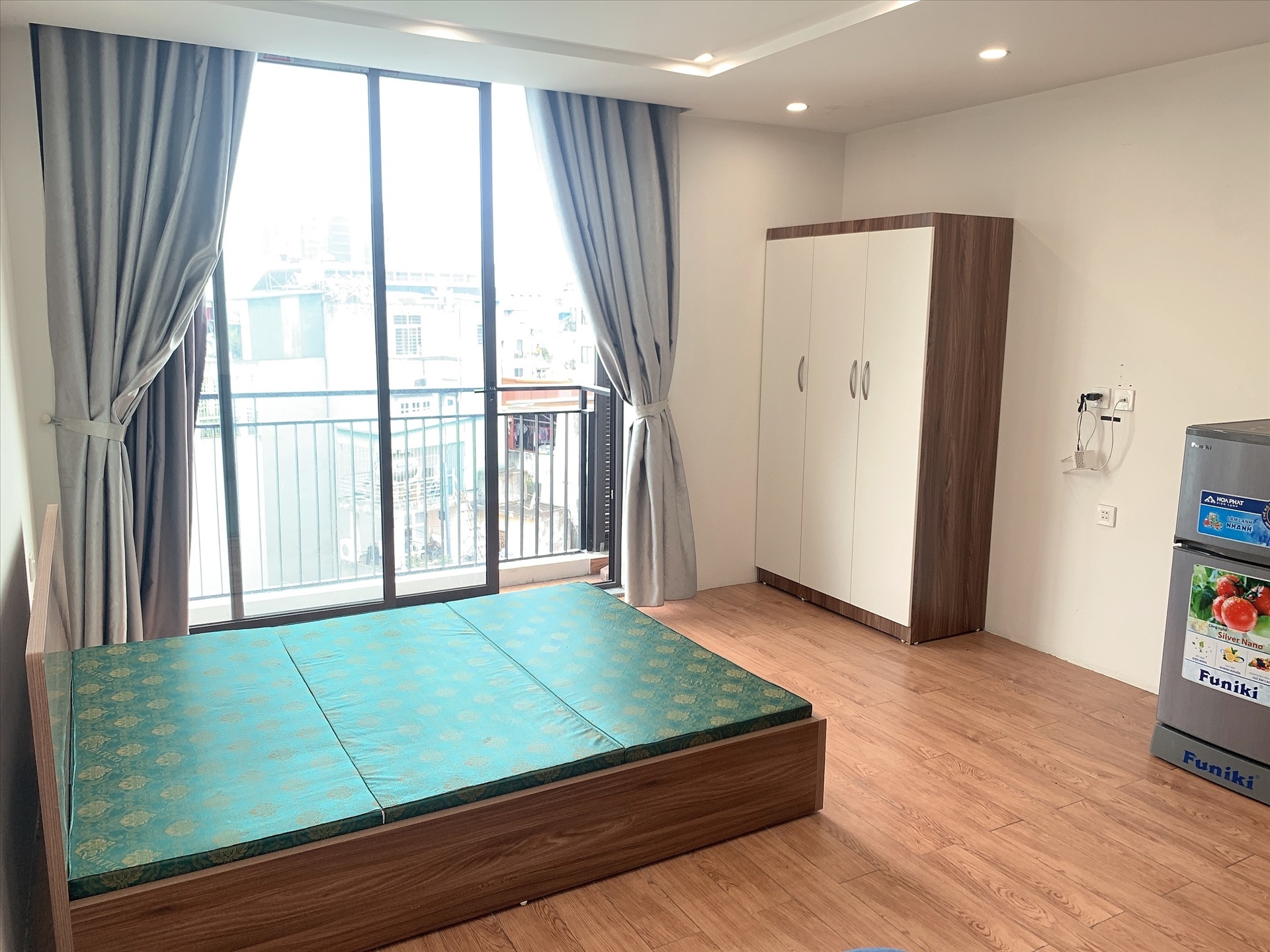 Phòng trọ Studio 30m2 tại AT Home Giang Văn Minh - Ba Đình - Phòng ngủ