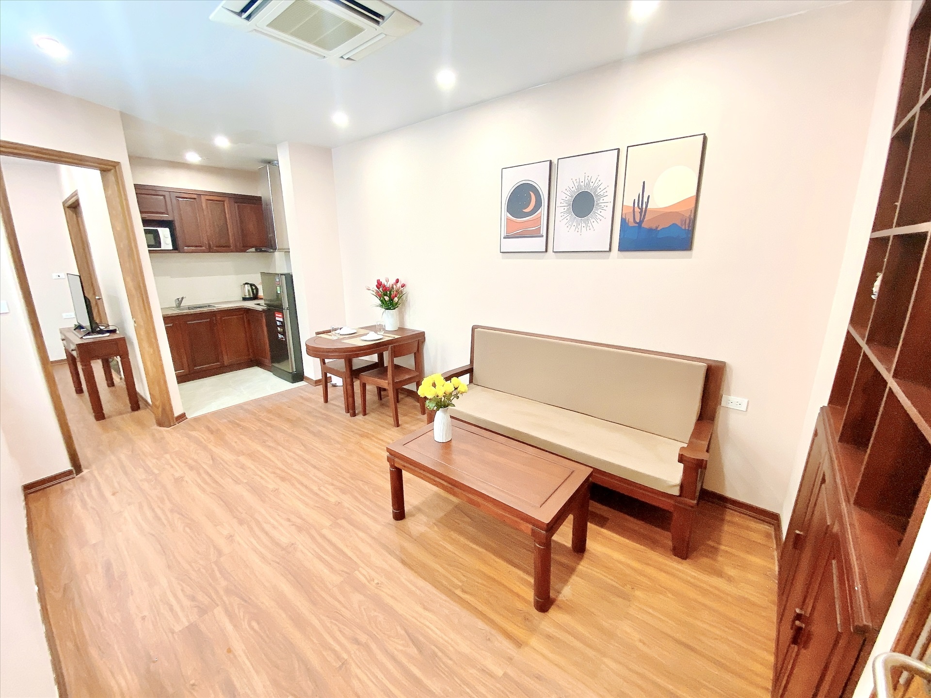 Phòng trọ 1 Phòng ngủ 50m2 tại Blue Homes Bùi Thị Xuân - Hai Bà Trưng - Phòng khách