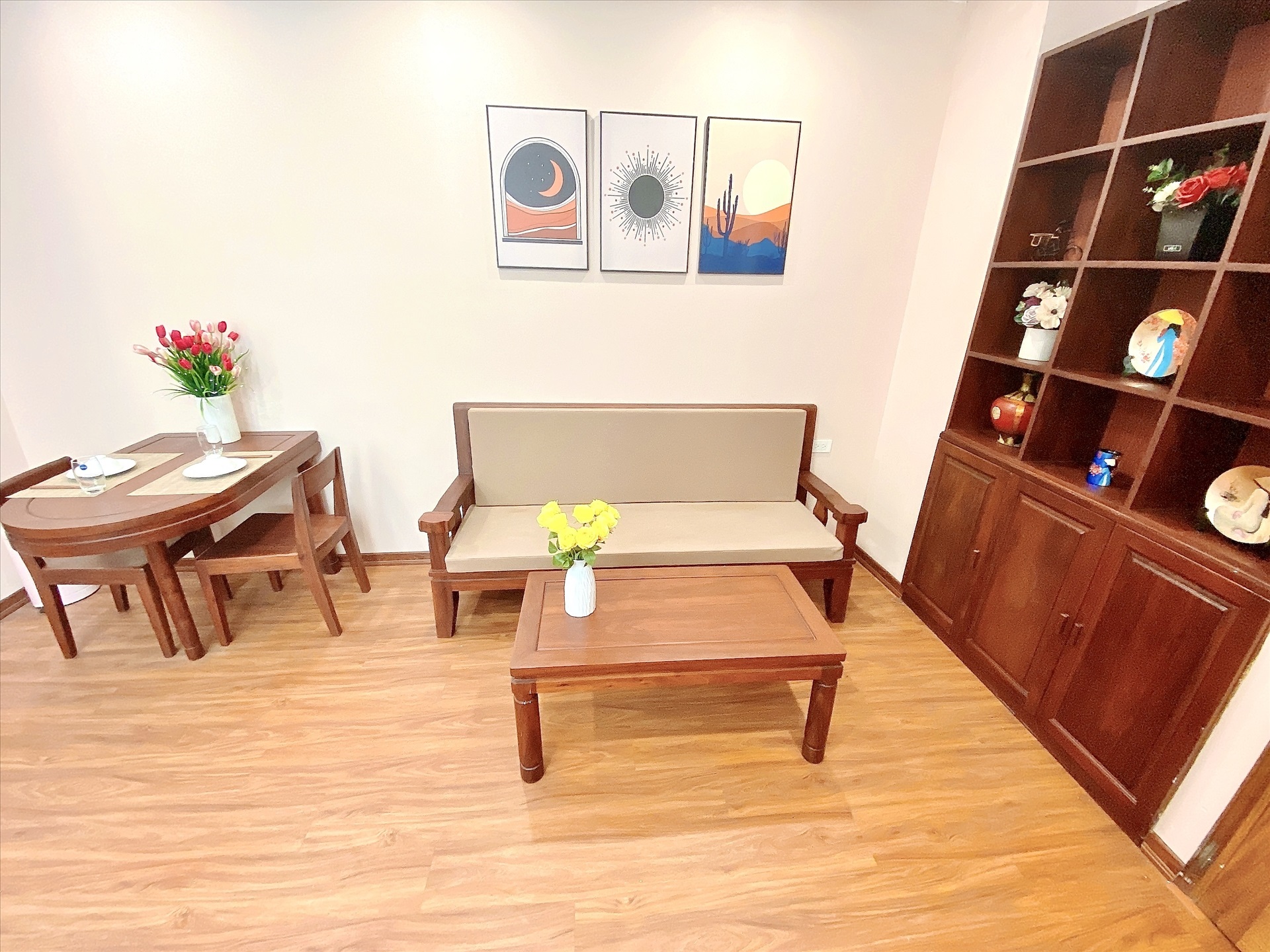 Phòng trọ 1 Phòng ngủ 50m2 tại Blue Homes Bùi Thị Xuân - Hai Bà Trưng - Phòng khách