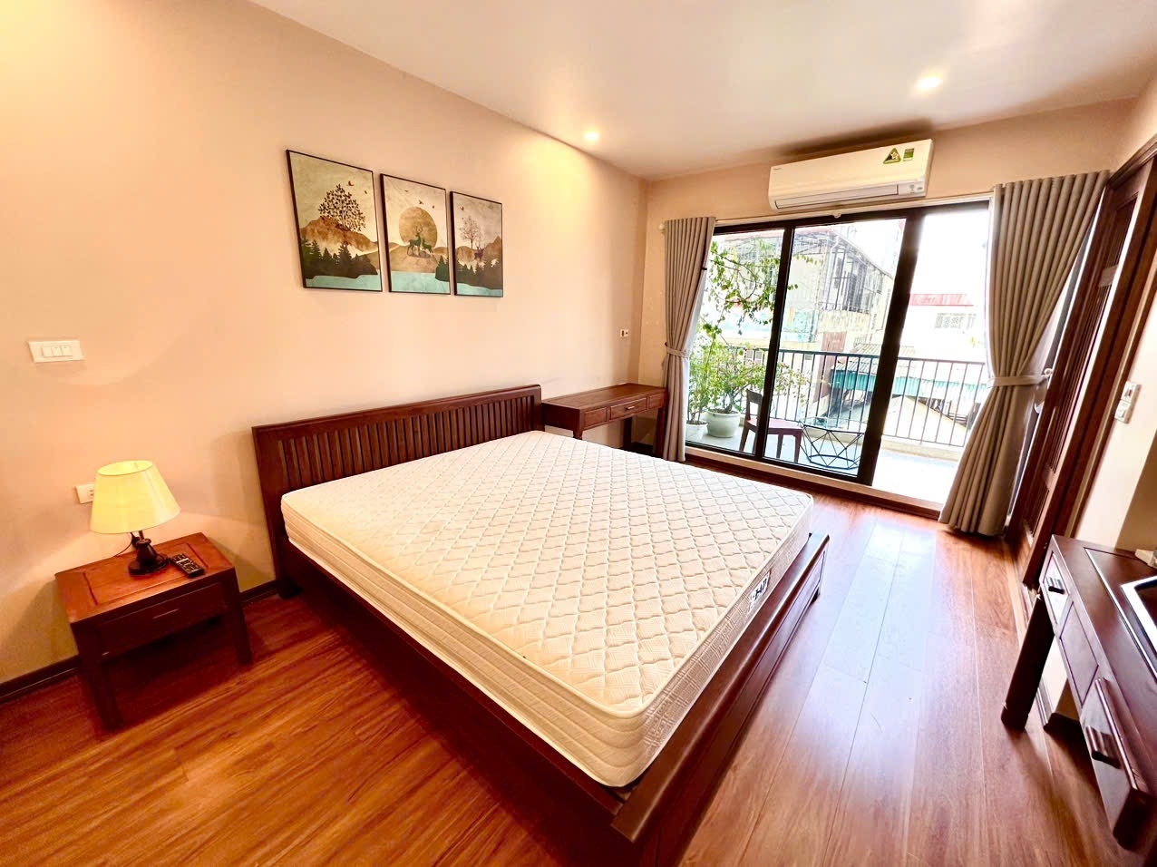 Phòng trọ Studio 50m2 tại Blue Homes Bùi Thị Xuân - Hai Bà Trưng - Phòng ngủ