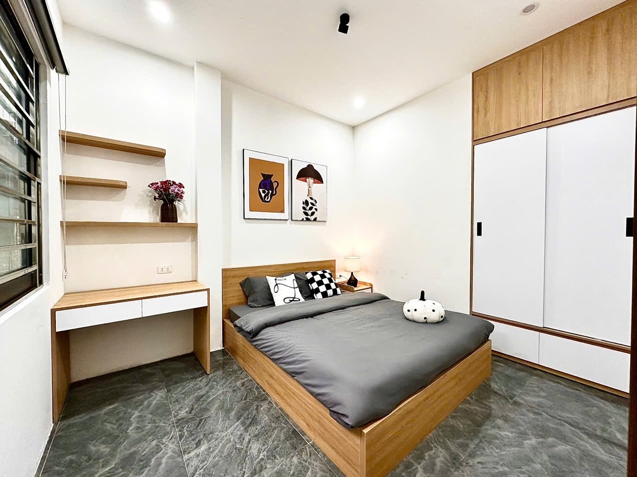 Phòng trọ 1 Phòng ngủ 45m2 tại Blue Homes 2 Đào Tấn - Ba Đình - Phòng ngủ