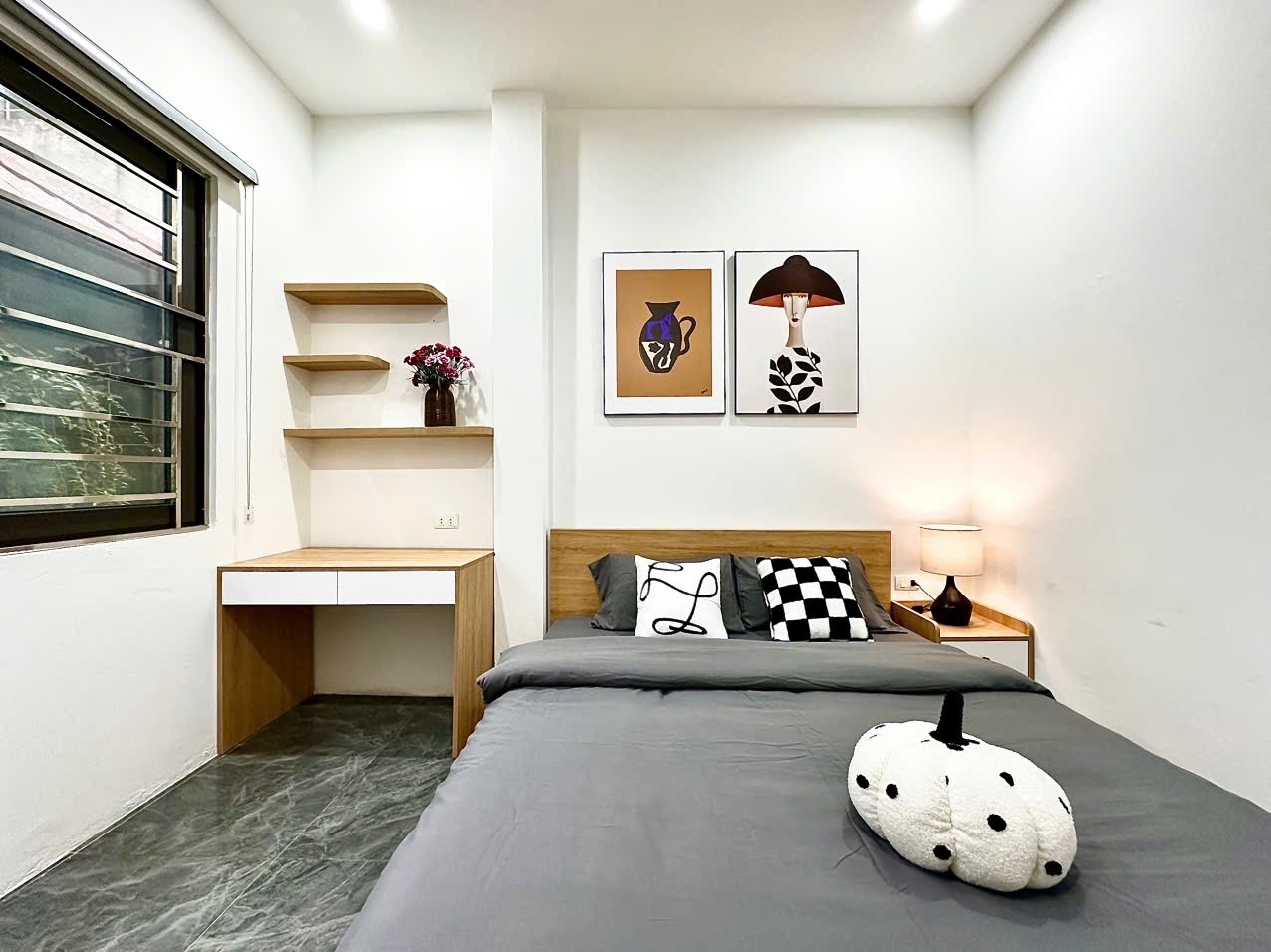 Phòng trọ 1 Phòng ngủ 45m2 tại Blue Homes 2 Đào Tấn - Ba Đình - Phòng ngủ