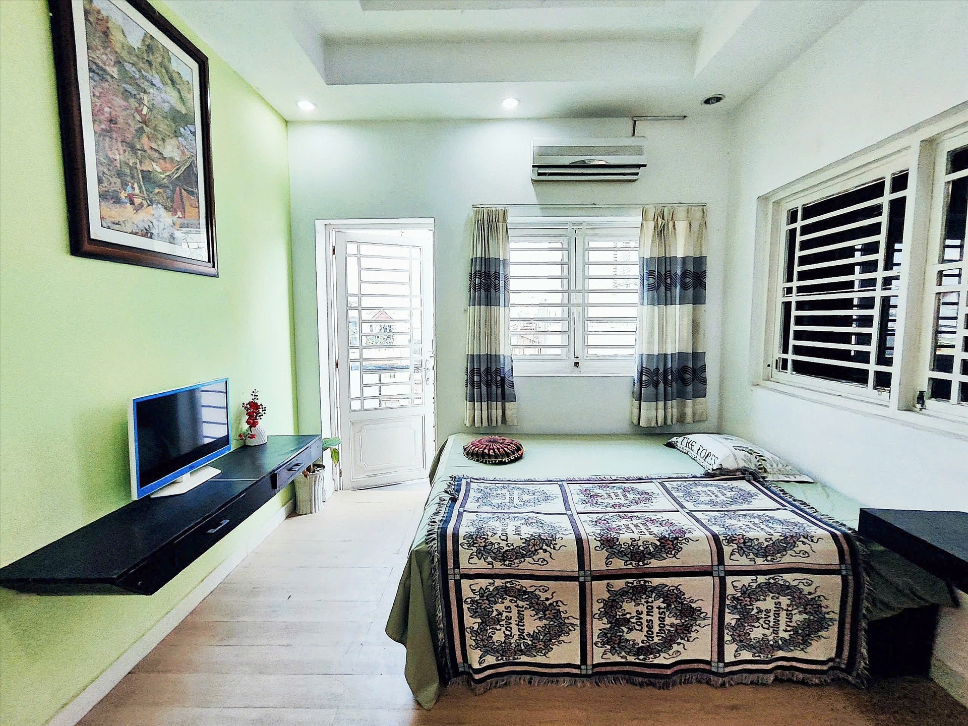 Phòng trọ Studio 35m2 tại CT House Trần Quang Diệu - Quận 3 - Phòng ngủ