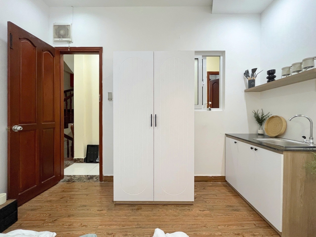 Phòng trọ Studio 20m2 tại LightHouse Đường C18 - Tân Bình - Phòng ngủ