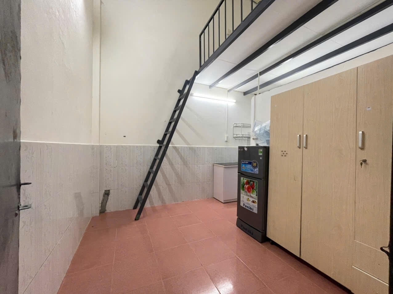 Phòng trọ Duplex 27m2 tại AH Home Trần Bá Giao - Gò Vấp - Phòng ngủ
