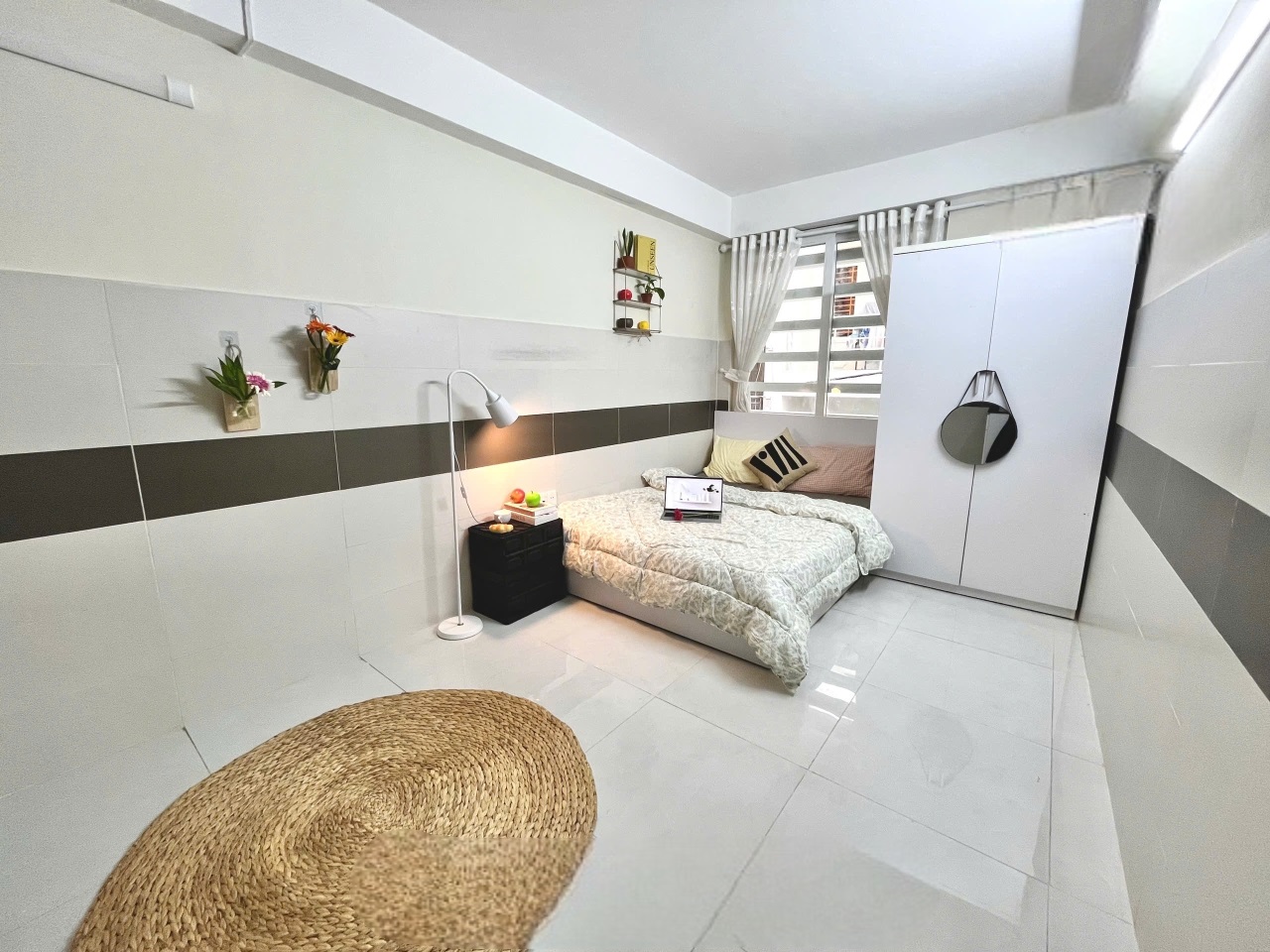 Phòng trọ Studio 20m2 tại LightHouse Quốc lộ 13 - Bình Thạnh - Phòng ngủ