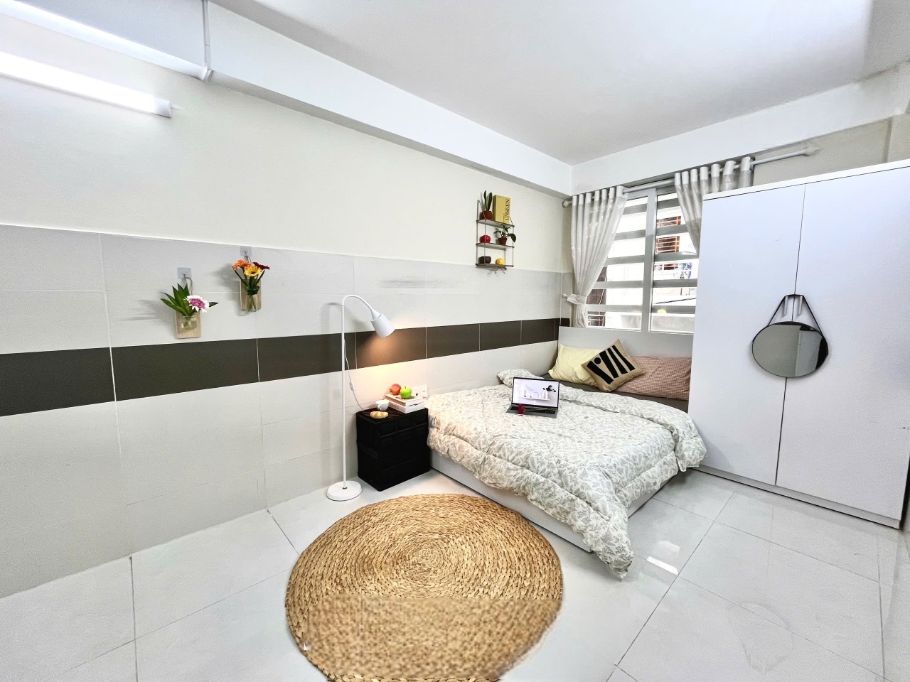 Phòng trọ Studio 20m2 tại LightHouse Quốc lộ 13 - Bình Thạnh - Phòng ngủ