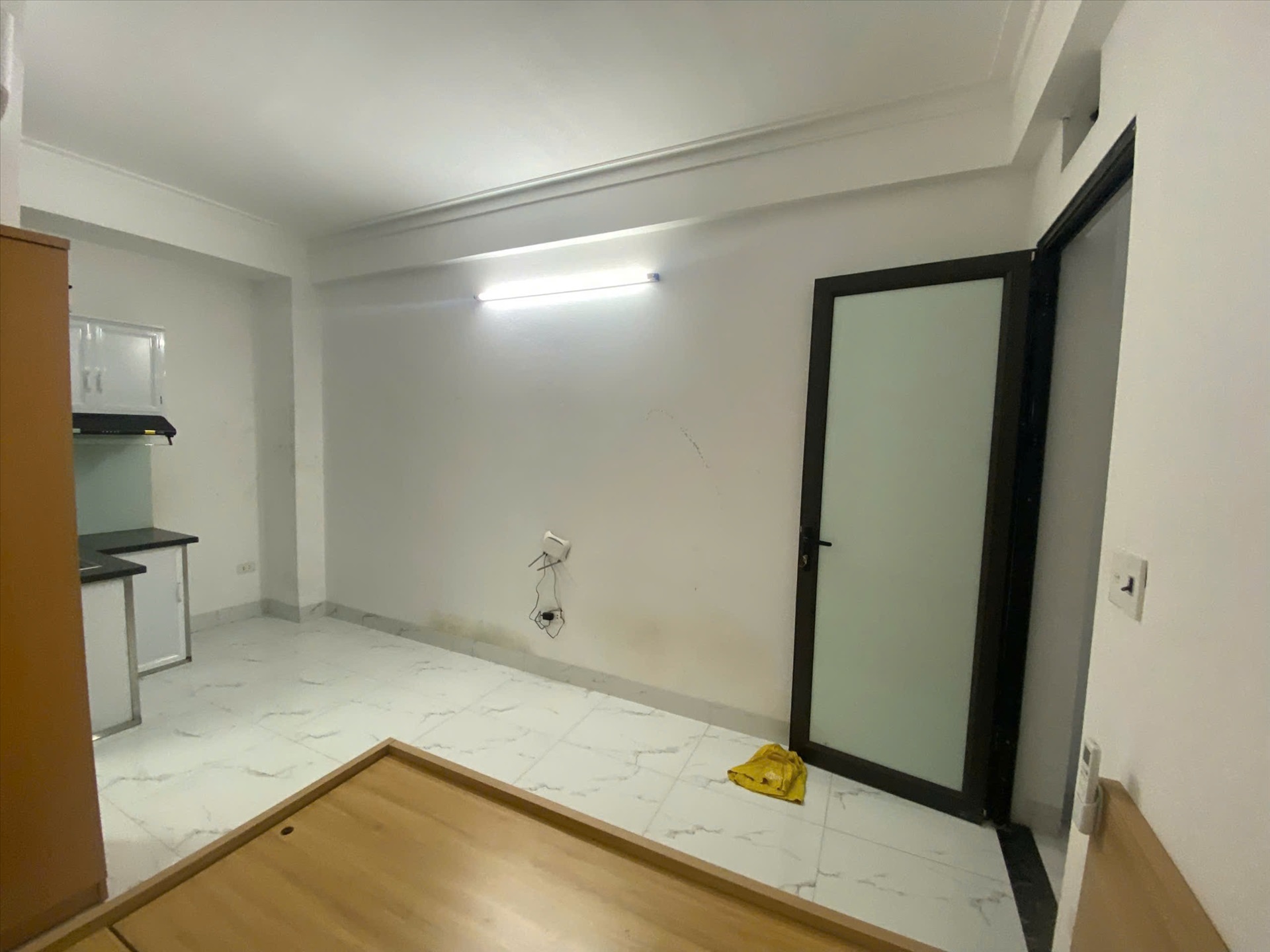 Phòng trọ Studio 20m2 tại TC Housing Trần Thái Tông - Cầu Giấy - Phòng ngủ