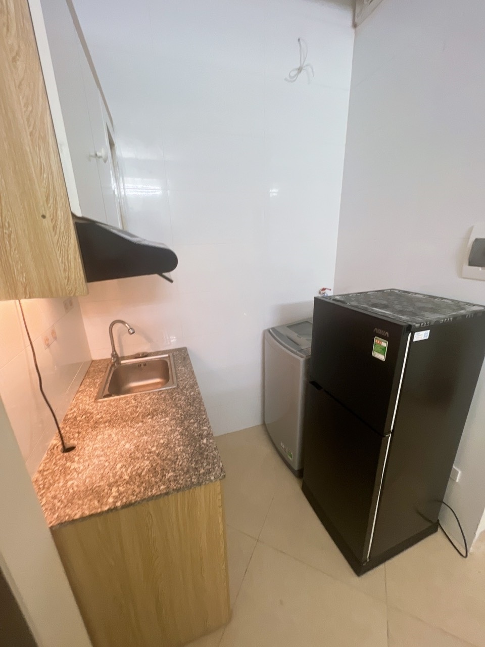 Phòng trọ 1 Phòng ngủ 28m2 tại QHOME Trần Duy Hưng - Cầu Giấy - Phòng bếp