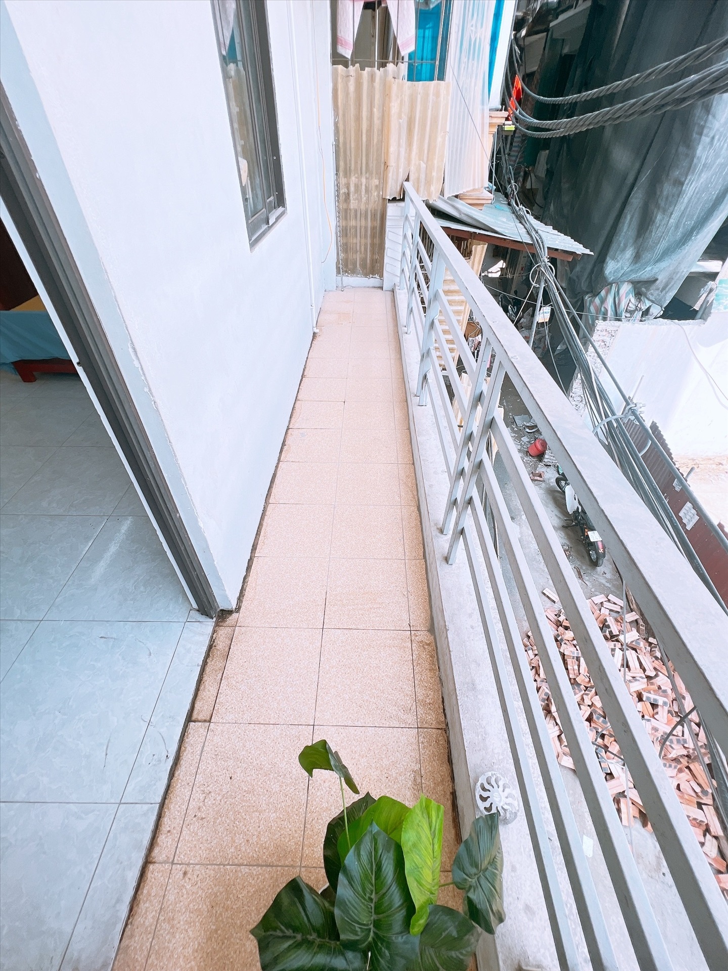 Phòng trọ Studio 28m2 tại Happy Homes 2 Mỹ Đình - Nam Từ Liêm - Ban công