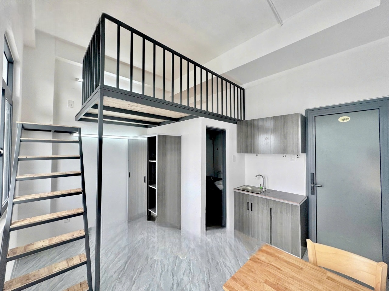 Phòng trọ Duplex 25m2 tại TP Home Đường số 9 - Gò Vấp - Phòng ngủ