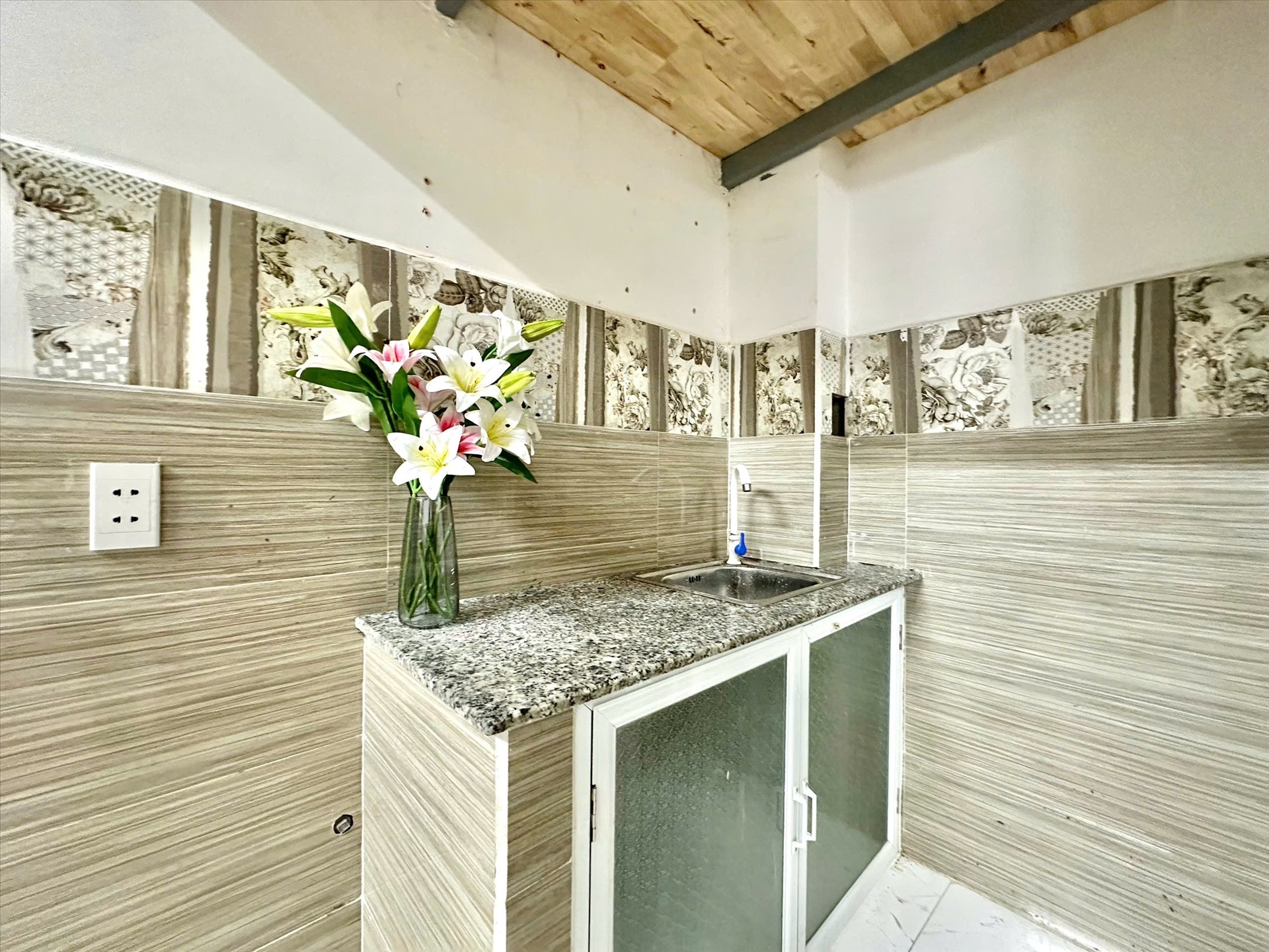 Phòng trọ Duplex 28m2 tại AT House Phạm Văn Chiêu - Gò Vấp - Phòng bếp