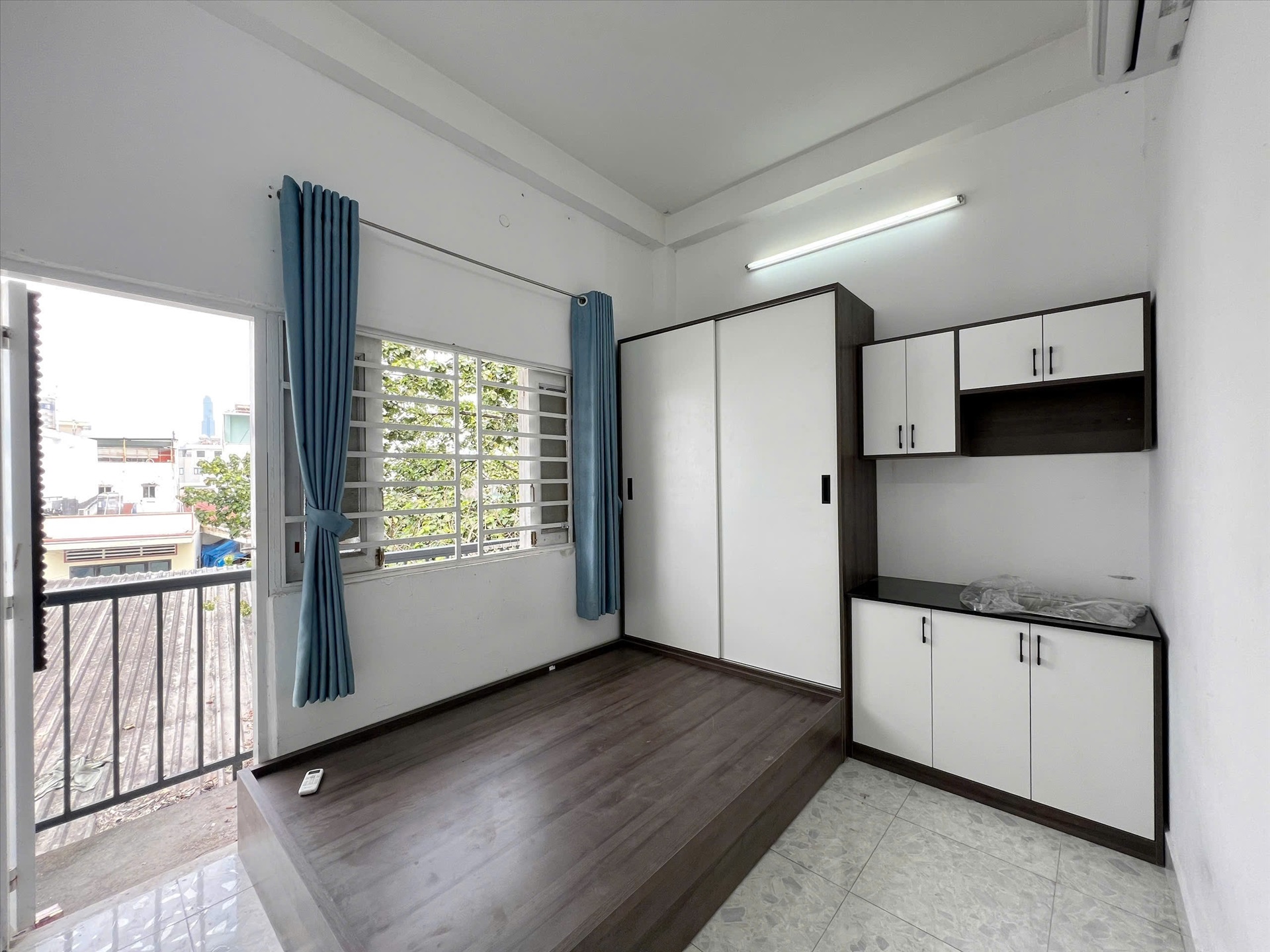 Phòng trọ Studio 30m2 tại Phúc Gia House Vạn Kiếp - Bình Thạnh - Phòng ngủ