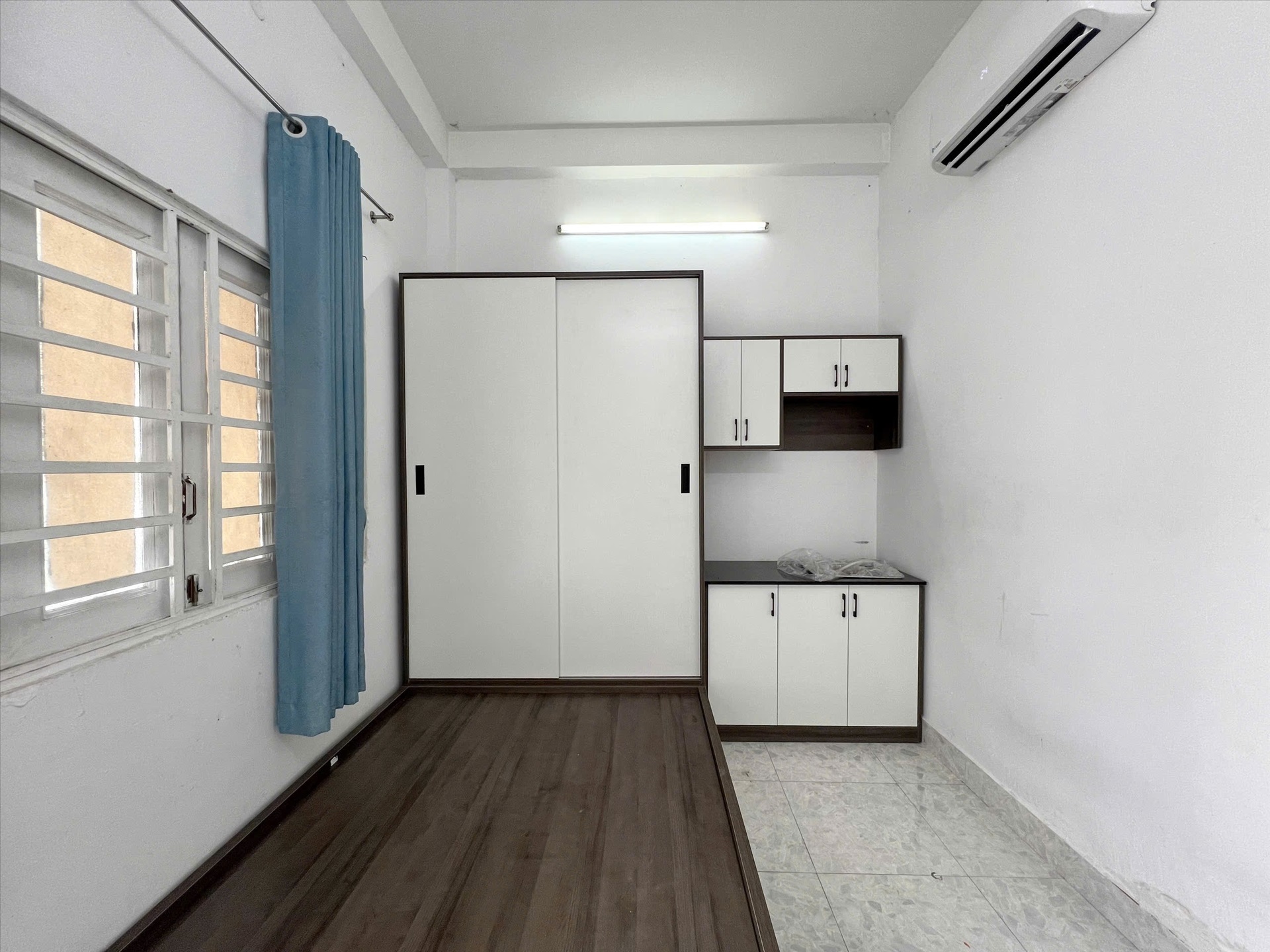 Phòng trọ Studio 30m2 tại Phúc Gia House Vạn Kiếp - Bình Thạnh - Phòng ngủ