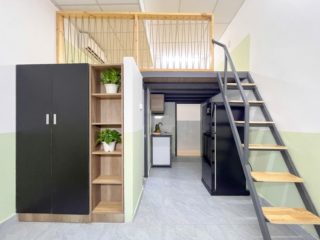 Phòng trọ Duplex 25m2 tại ChampHouse Quang Trung - Gò Vấp - Phòng ngủ