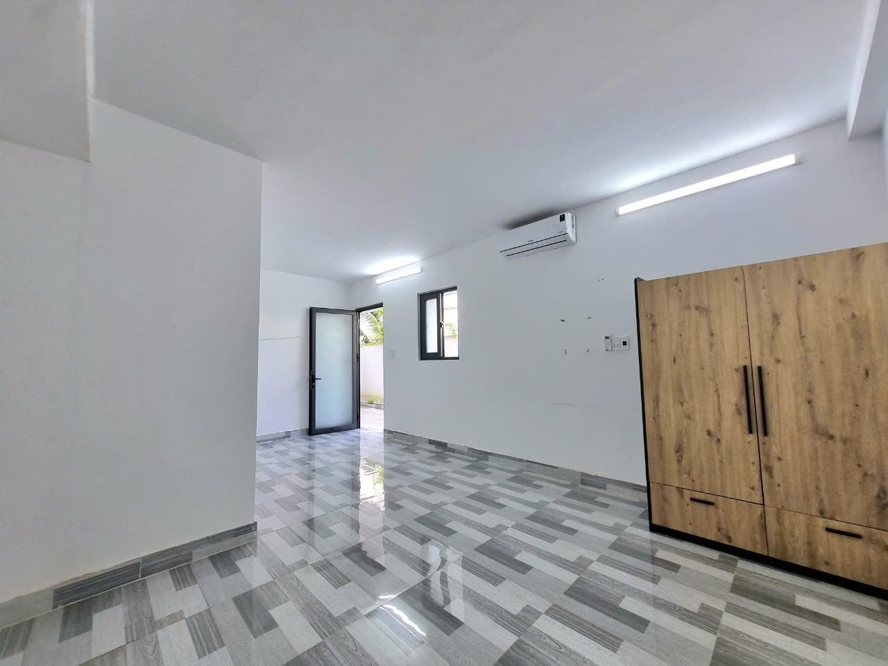 Phòng trọ Studio 25m2 tại ChampHouse Thạnh Lộc 18 - Quận 12 - Phòng ngủ