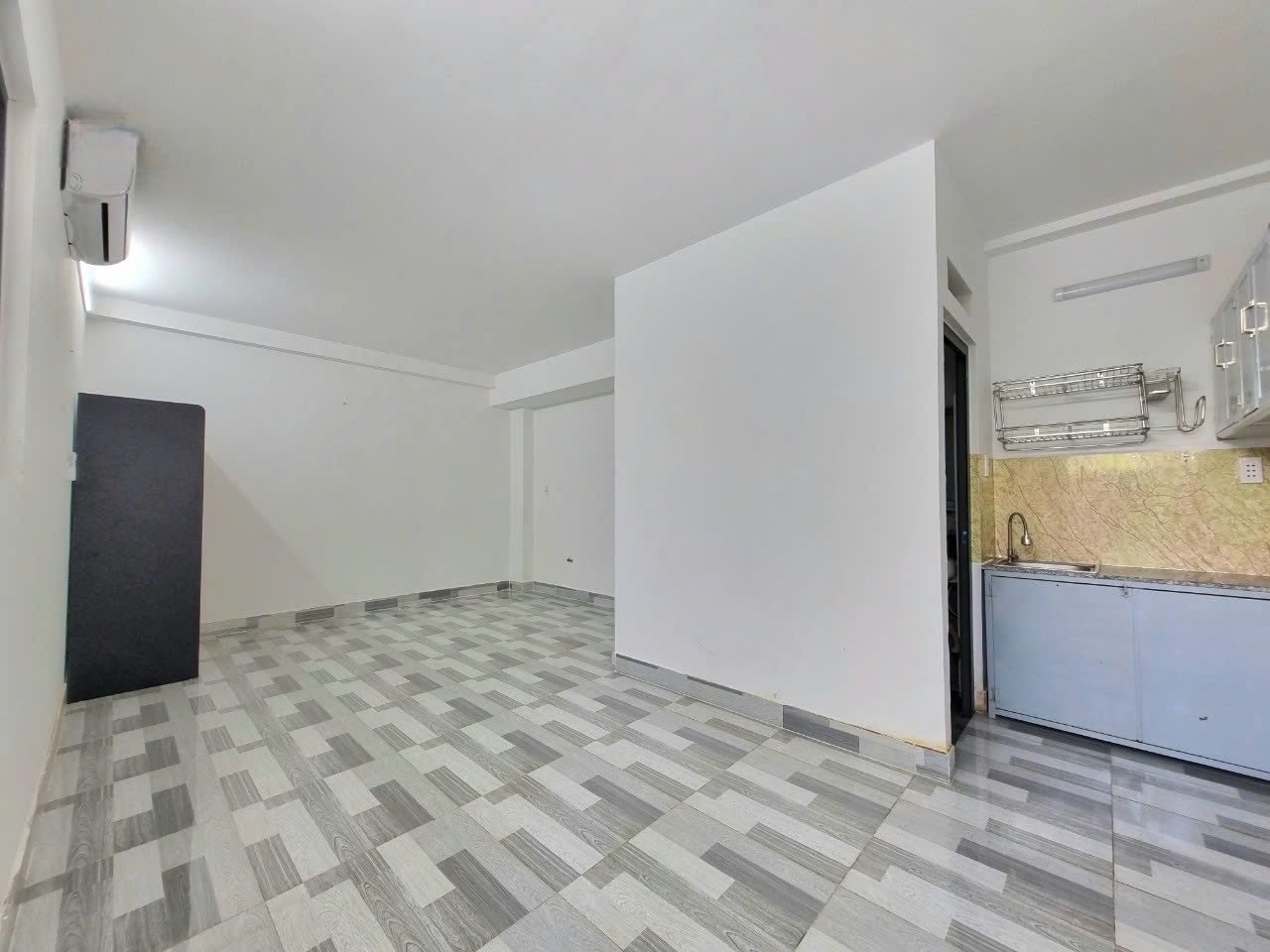 Phòng trọ Studio 25m2 tại ChampHouse Thạnh Lộc 18 - Quận 12 - Phòng ngủ