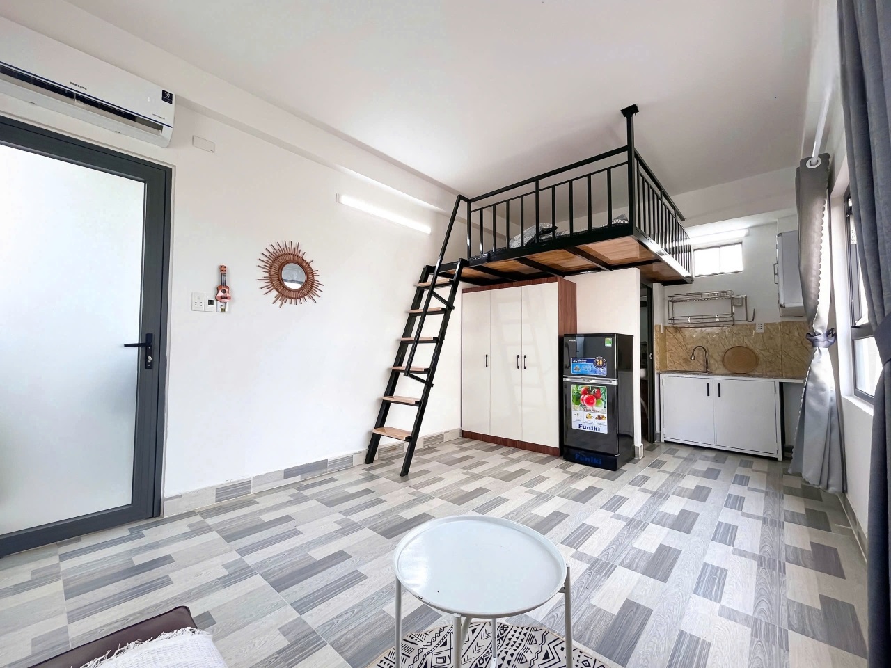 Phòng trọ Duplex 25m2 tại ChampHouse Thạnh Lộc 18 - Quận 12 - Phòng ngủ