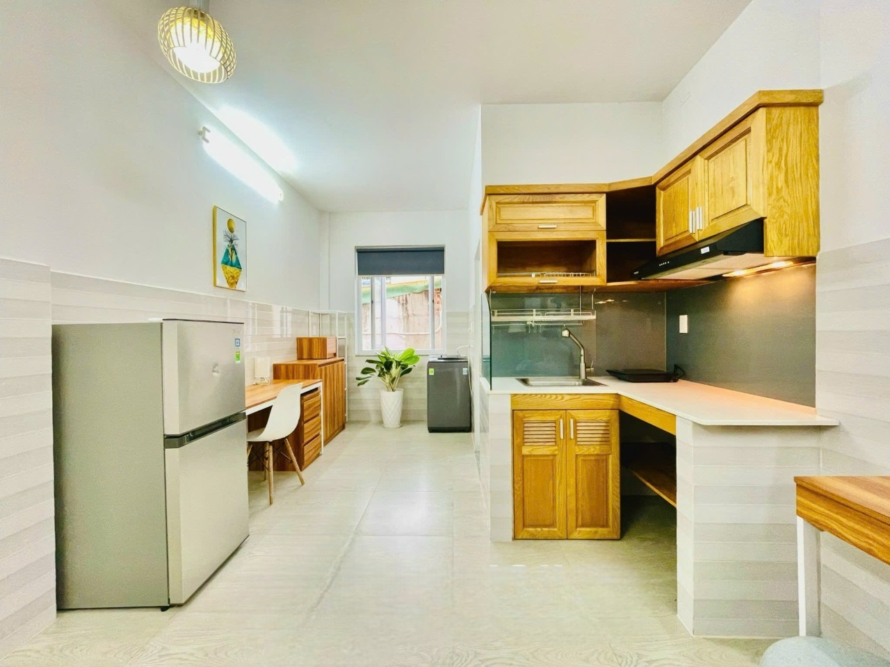 Phòng trọ Studio 25m2 tại NQC Home Nguyễn Văn Công - Gò Vấp - Phòng ngủ