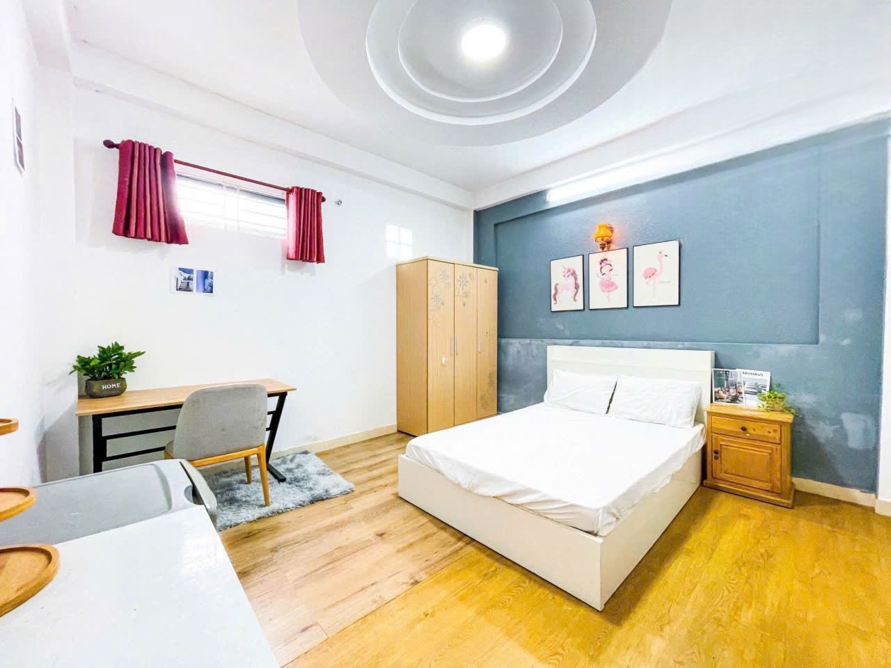 Phòng trọ Studio 25m2 tại NM House Nguyễn Đình Chính - Phú Nhuận - Phòng ngủ