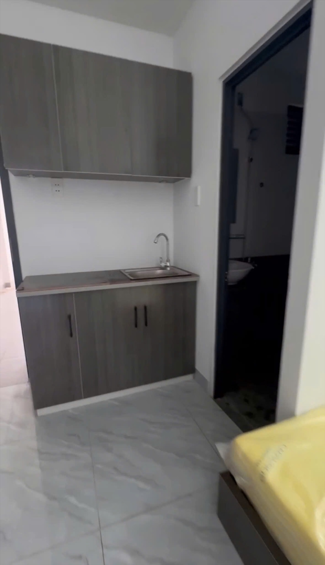 Phòng trọ Studio 20m2 tại TP Home Đường số 9 - Gò Vấp - Phòng ngủ