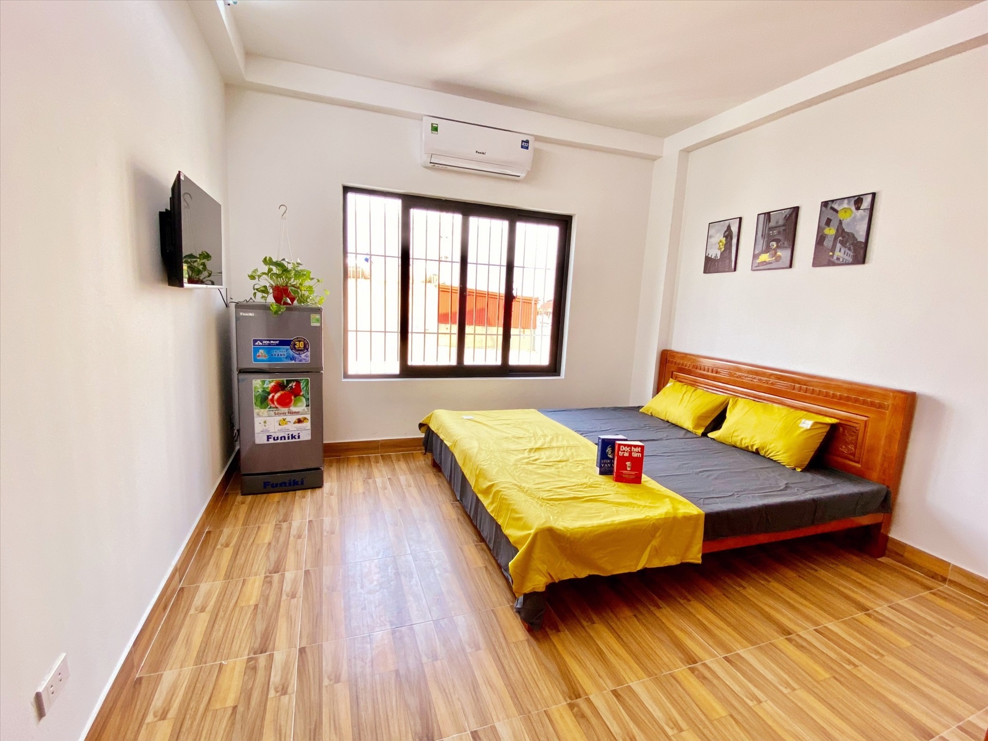 Phòng trọ Studio 28m2 tại Suha Home Khương Đình - Thanh Xuân - Phòng khách