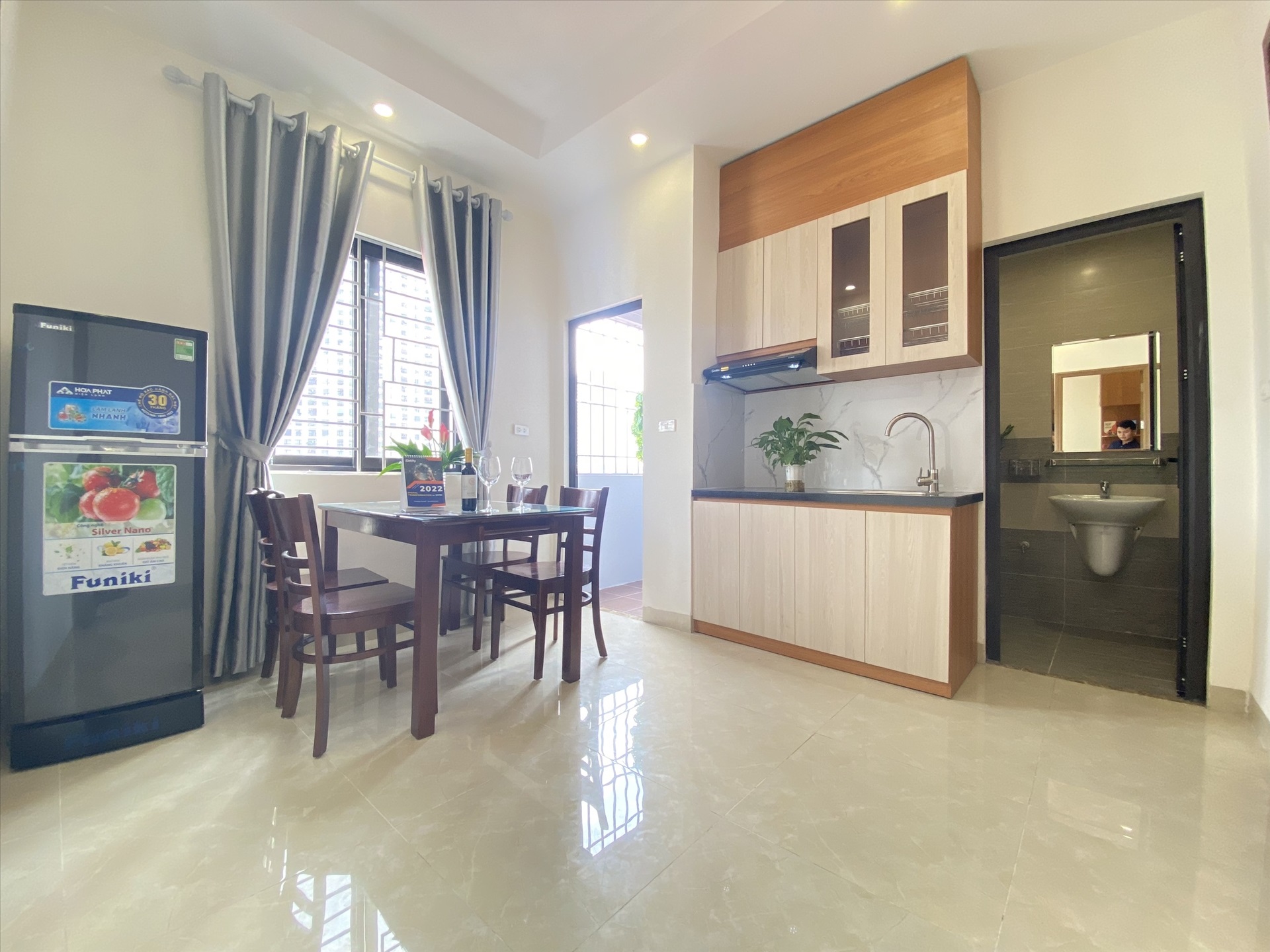 Phòng trọ 1 Phòng ngủ 35m2 tại Suha Home Quan Nhân - Thanh Xuân - Phòng khách