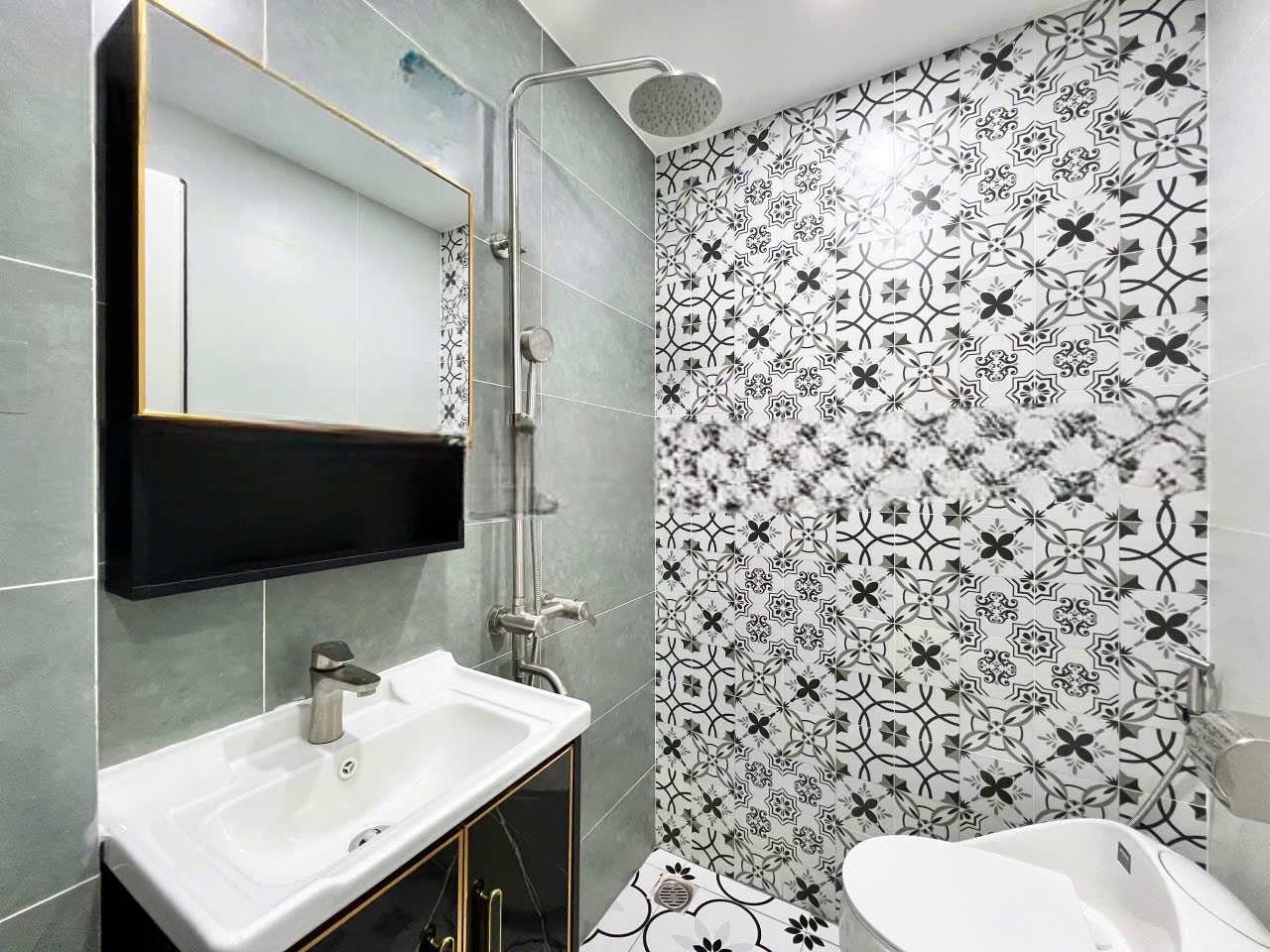 Phòng trọ Studio 25m2 tại NH Apartment Đường số 2 - Gò Vấp - Phòng tắm