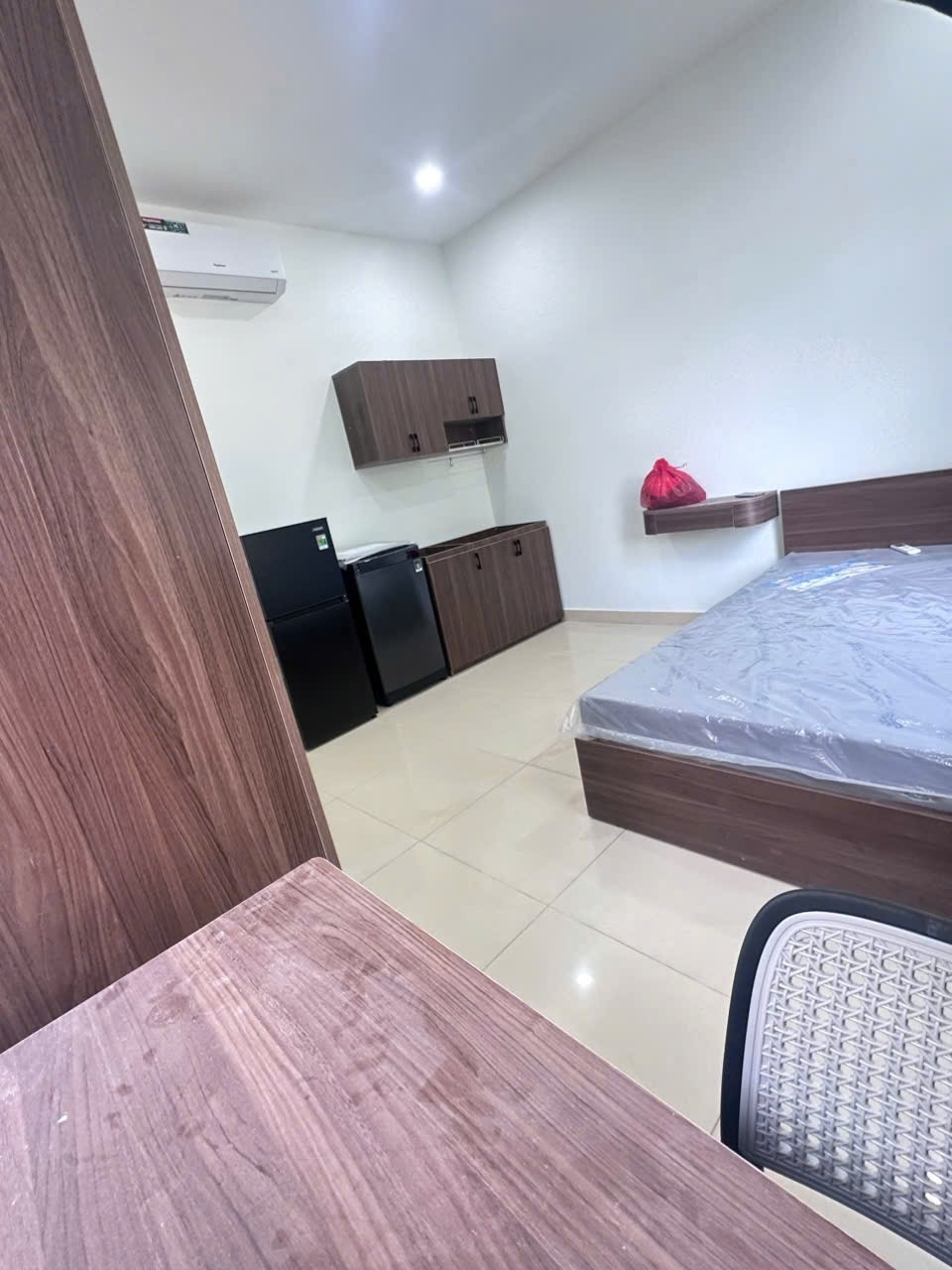 Phòng trọ Studio 25m2 tại NC Apartment Bình Lợi - Bình Thạnh - Phòng ngủ