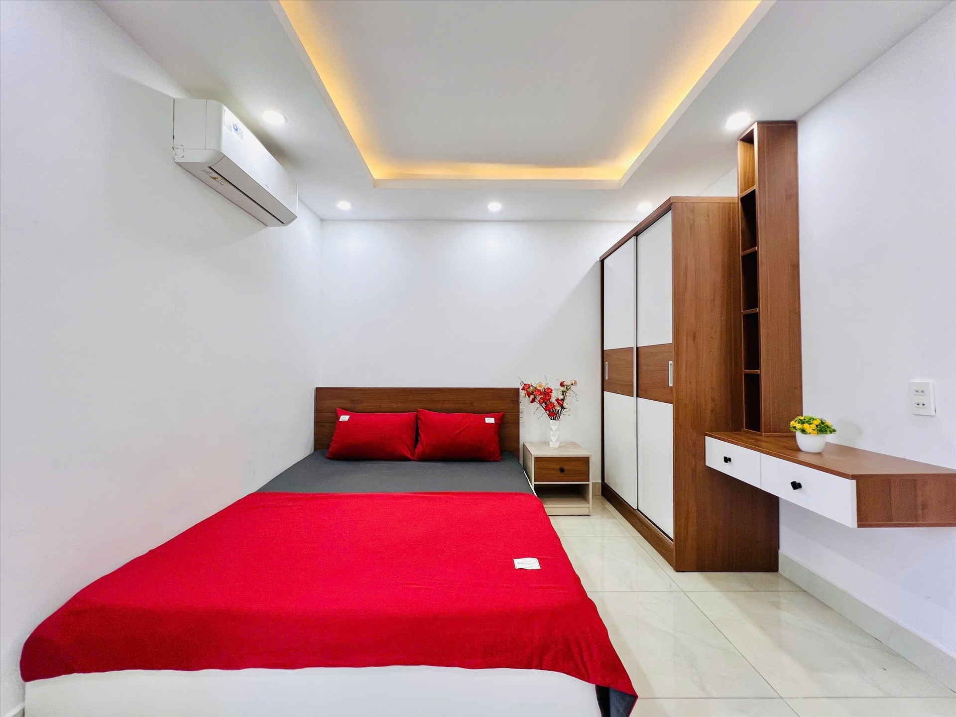 Phòng trọ Studio 25m2 tại CH Home Nguyễn Văn Công - Gò Vấp - Phòng ngủ