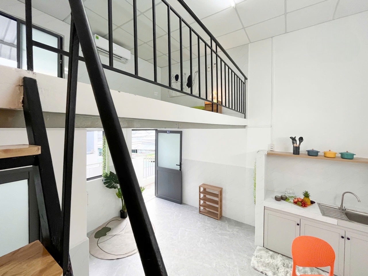 Phòng trọ Studio 25m2 tại LightHouse A Thạnh Mỹ Lợi - Quận 2 - Phòng khách