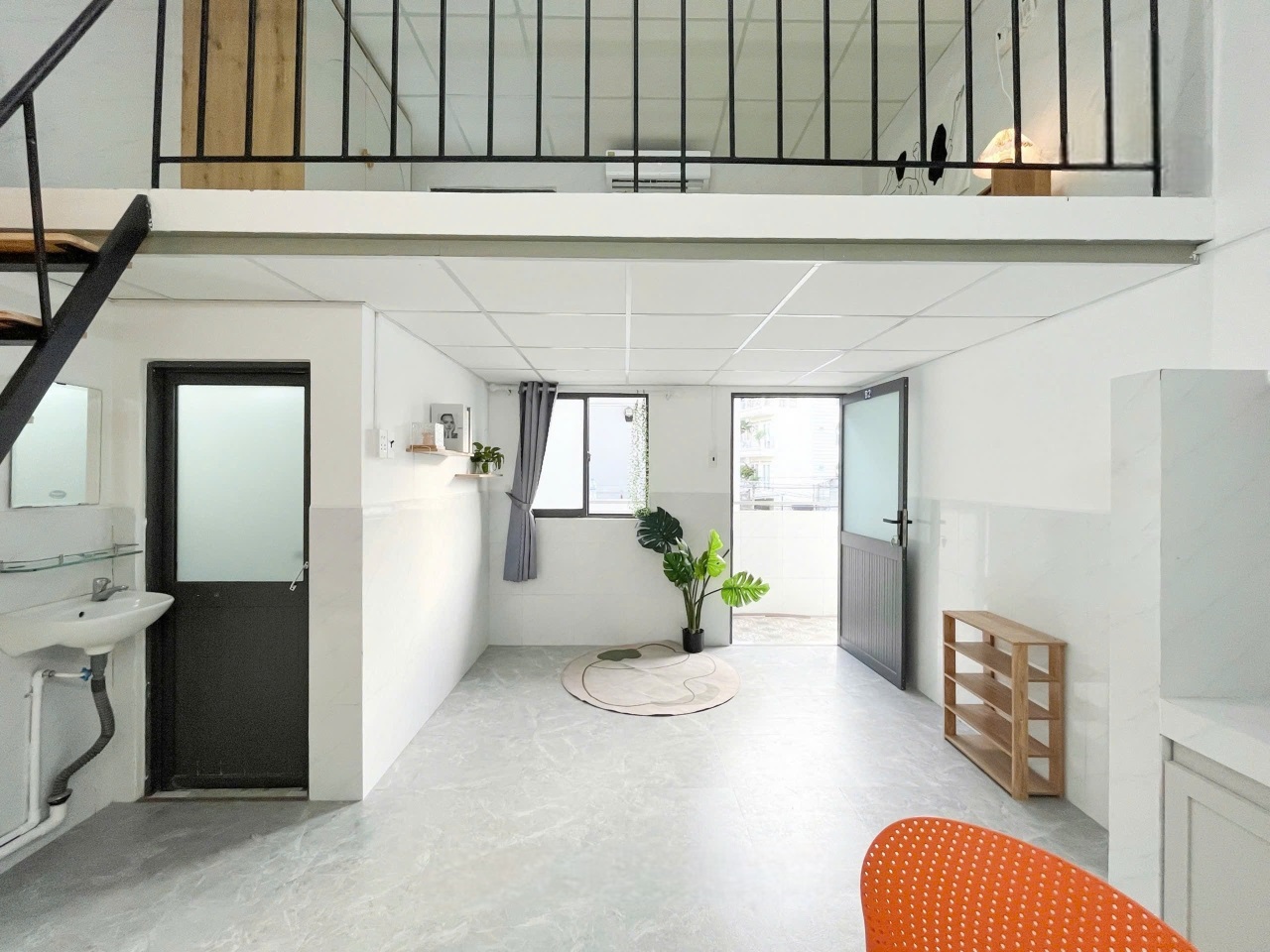 Phòng trọ Duplex 25m2 tại LightHouse A Thạnh Mỹ Lợi - Quận 2 - Phòng khách