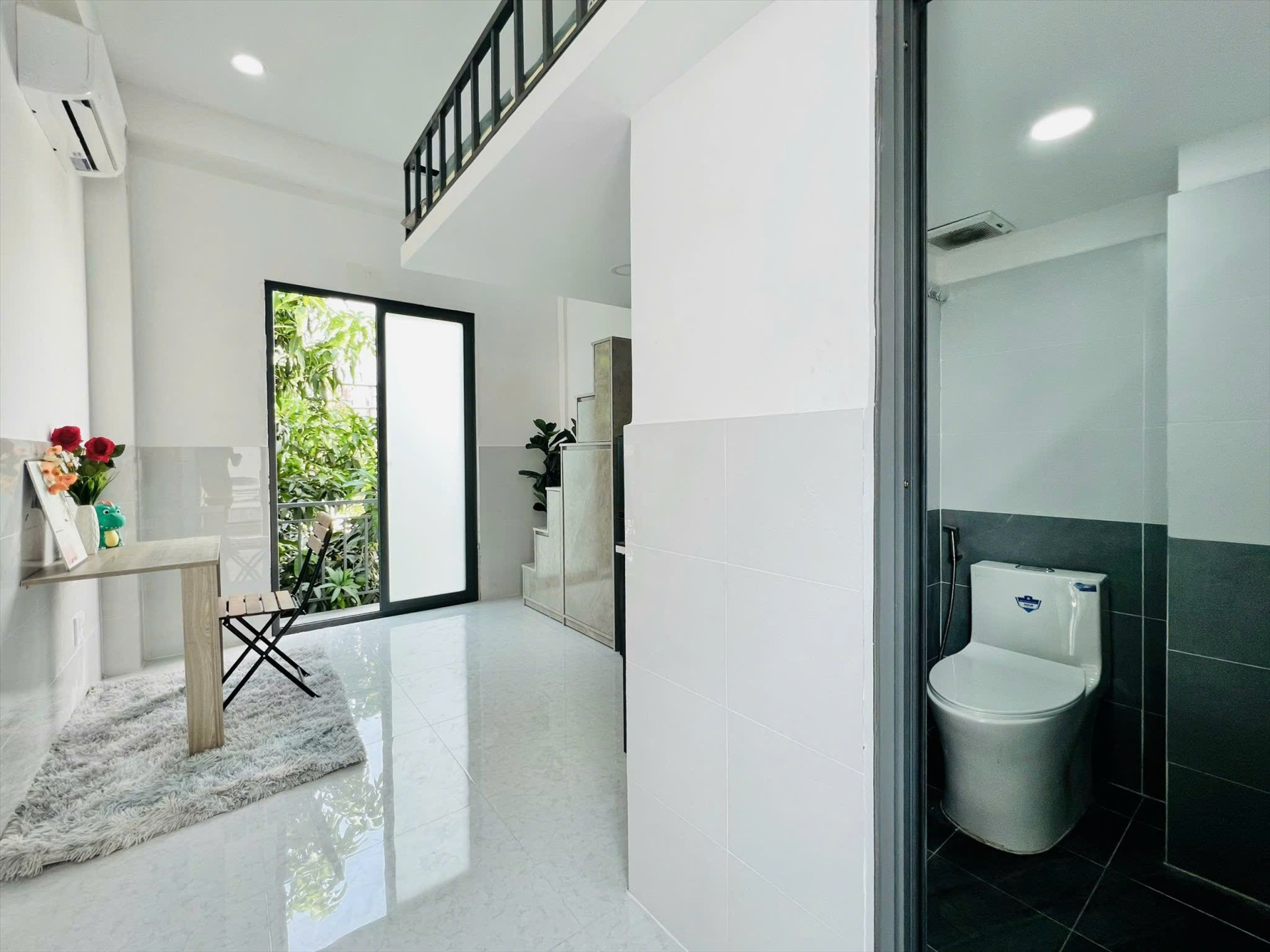 Phòng trọ Duplex 25m2 tại DP House Trịnh Đình Thảo - Tân Phú - Phòng khách