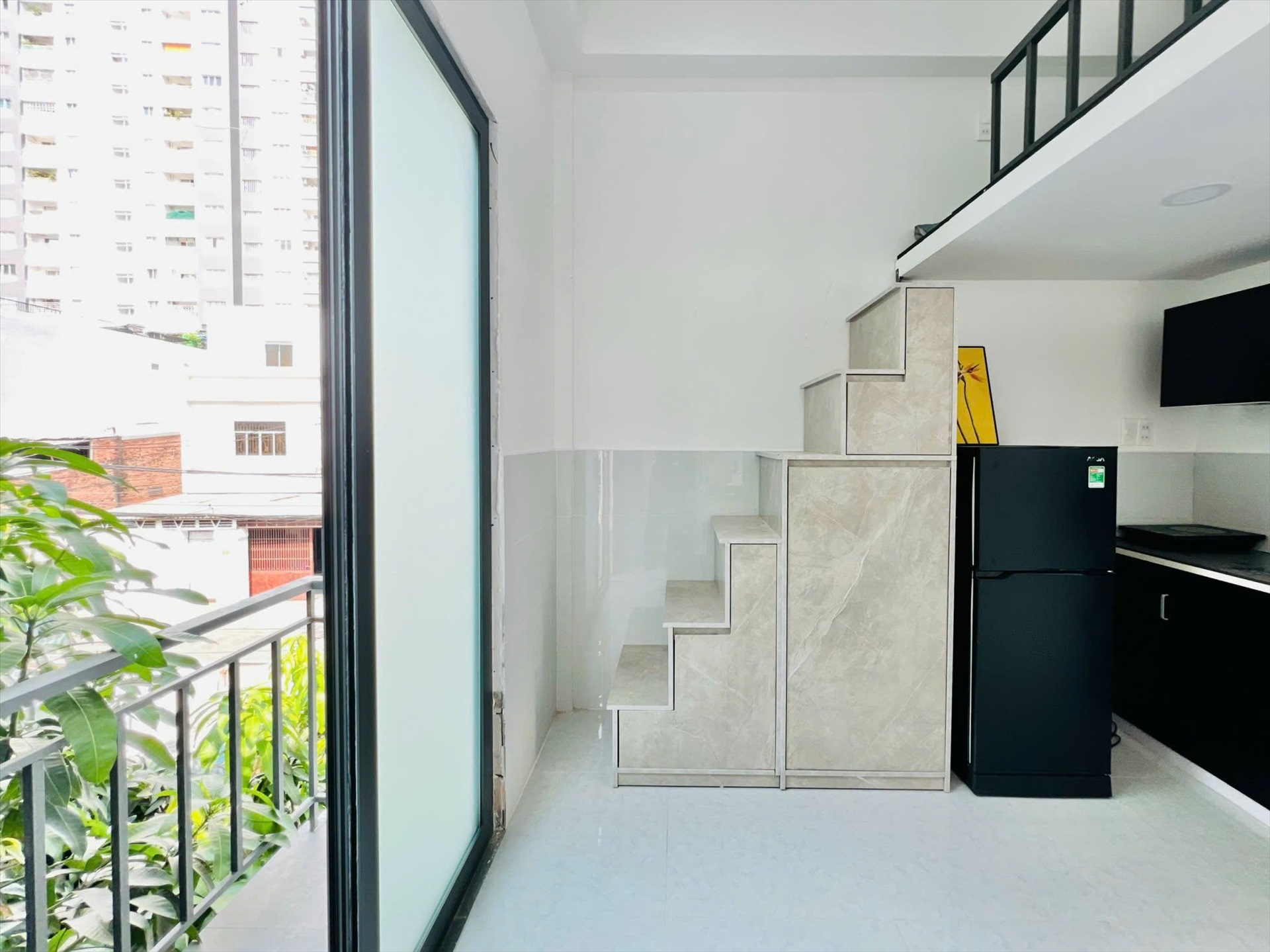 Phòng trọ Duplex 25m2 tại DP House Trịnh Đình Thảo - Tân Phú - Phòng khách