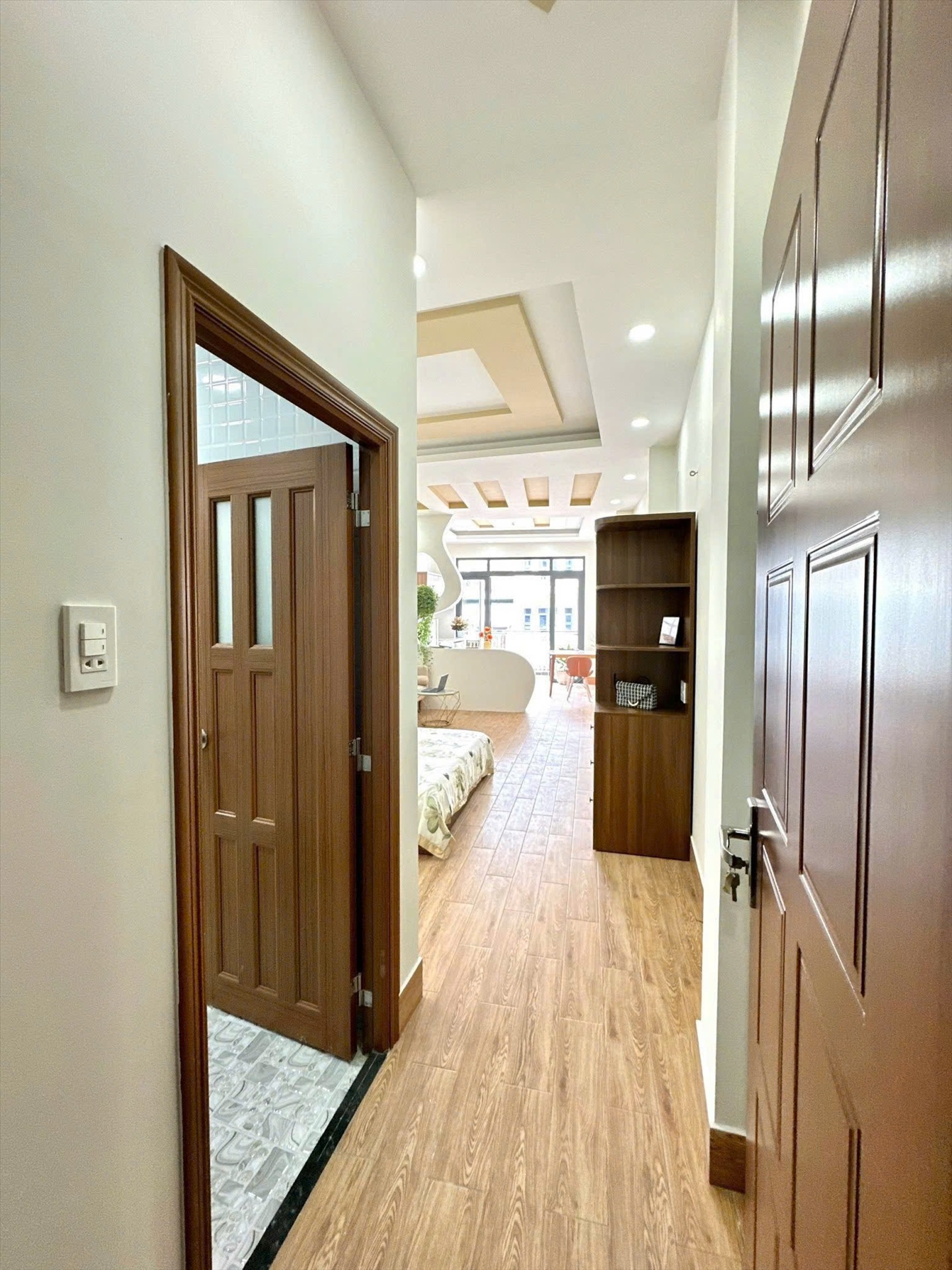 Phòng trọ 1 Phòng ngủ 45m2 tại TT House Lạc Long Quân - Tân Bình - Phòng ngủ