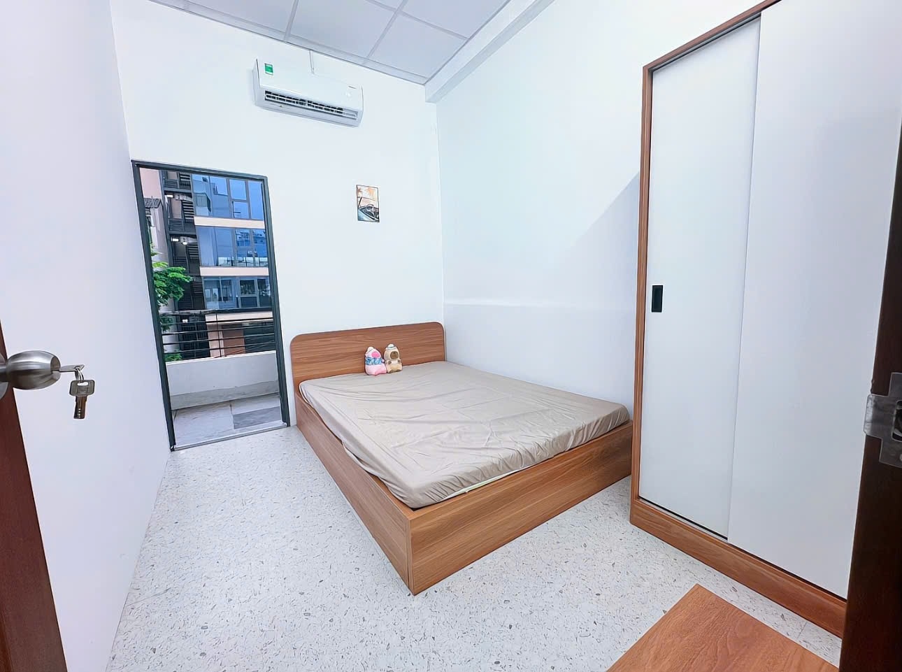 Phòng trọ 2 Phòng ngủ 50m2 tại VNHouse Lam Sơn - Tân Bình - Phòng ngủ