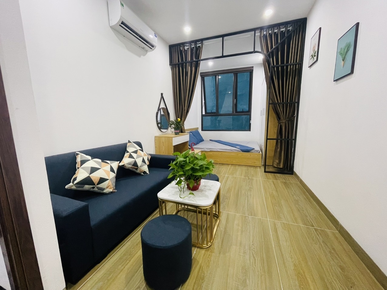 Phòng trọ Studio 30m2 tại HY Housing 2 Xuân Đỉnh - Bắc Từ Liêm - Phòng ngủ