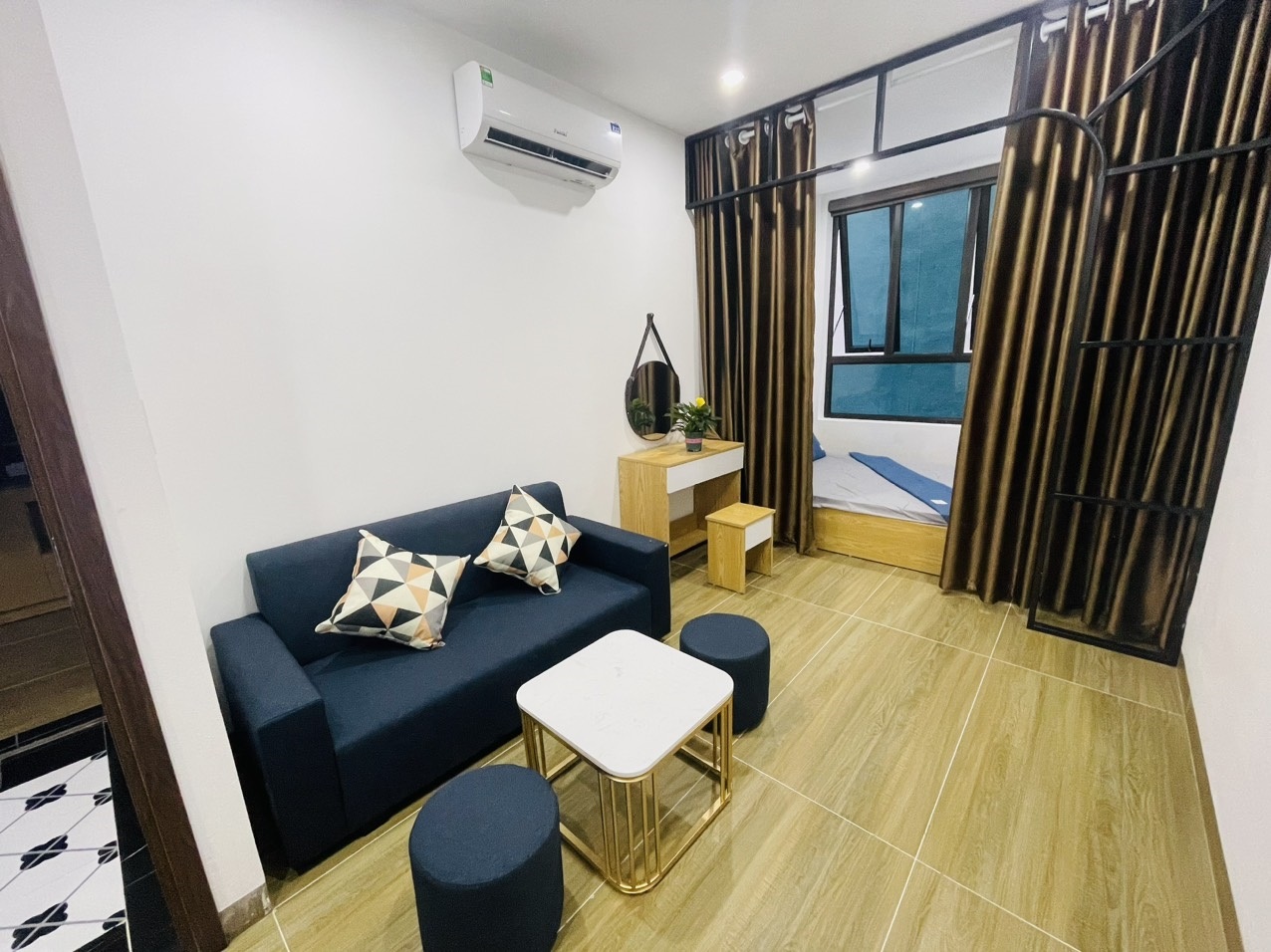 Phòng trọ Studio 30m2 tại HY Housing 2 Xuân Đỉnh - Bắc Từ Liêm - Phòng ngủ