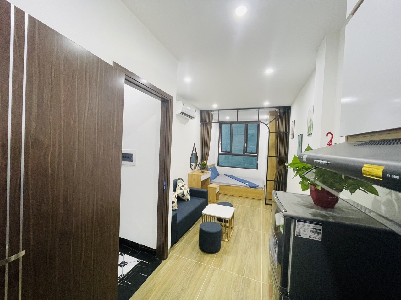 Phòng trọ Studio 30m2 tại HY Housing 2 Xuân Đỉnh - Bắc Từ Liêm - Phòng ngủ