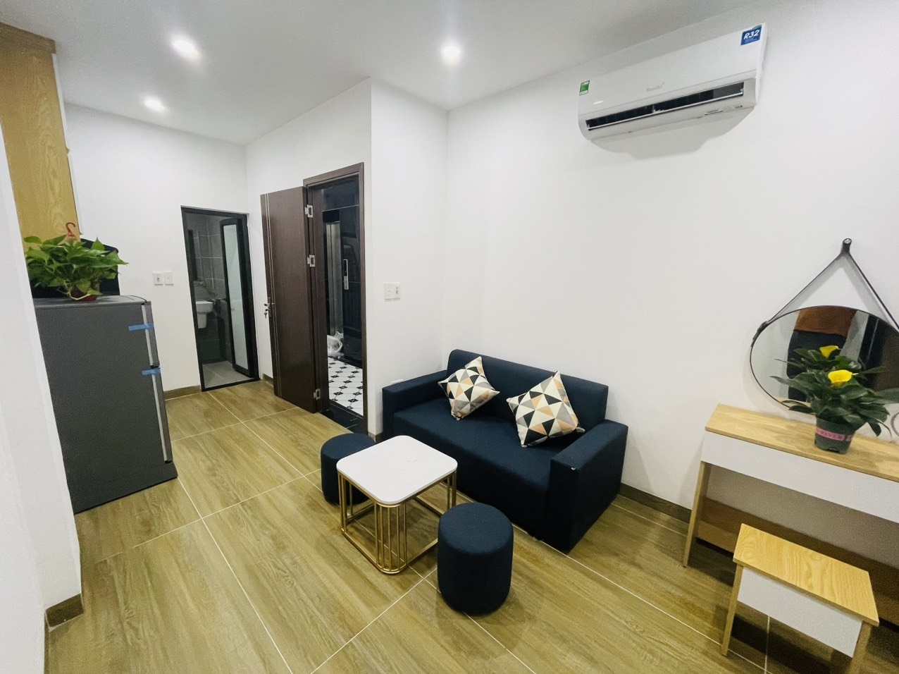 Phòng trọ Studio 30m2 tại HY Housing 2 Xuân Đỉnh - Bắc Từ Liêm - Phòng ngủ