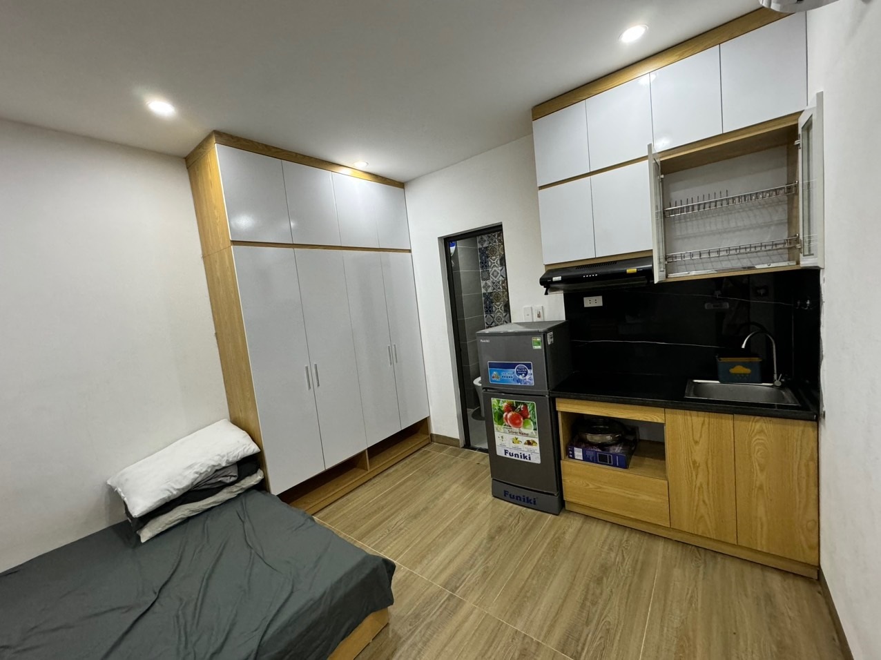 Phòng trọ Studio 20m2 tại HY Housing 2 Xuân Đỉnh - Bắc Từ Liêm - Phòng ngủ