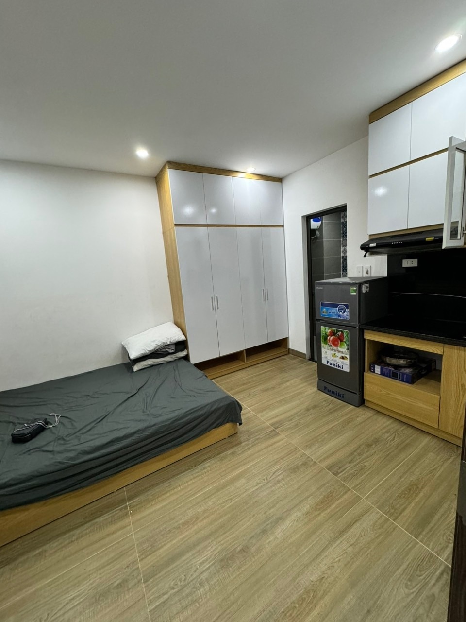 Phòng trọ Studio 20m2 tại HY Housing 2 Xuân Đỉnh - Bắc Từ Liêm - Phòng ngủ