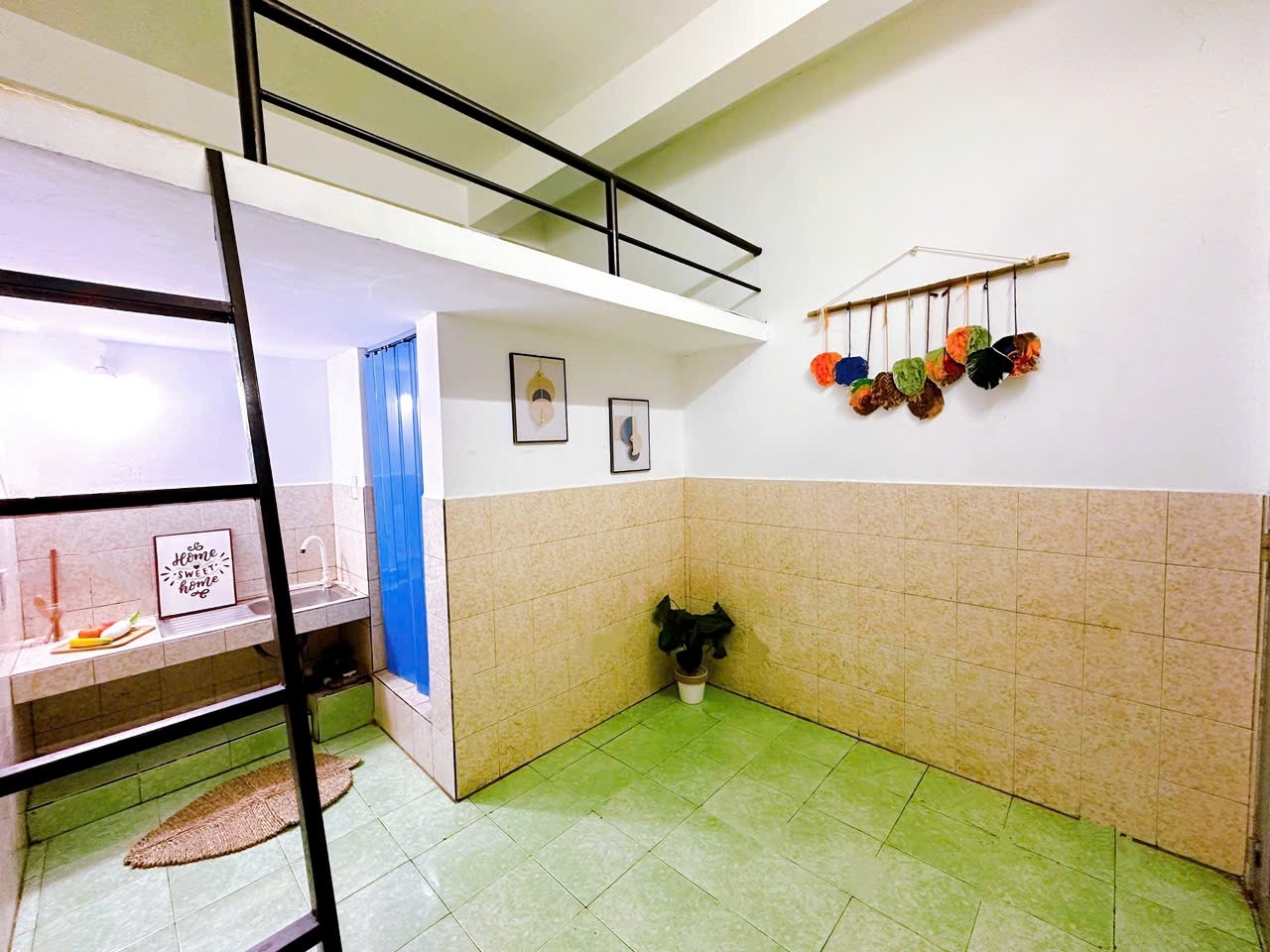 Phòng trọ Duplex 25m2 tại BB House Đường số 53 - Bình Tân - Phòng khách