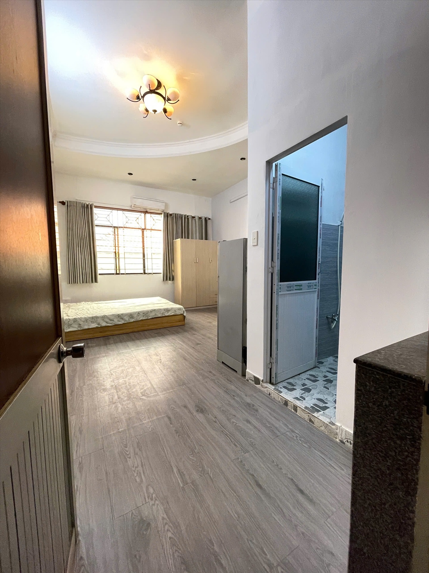 Phòng trọ Studio 30m2 tại TN House Cửu Long - Tân Bình - Phòng ngủ