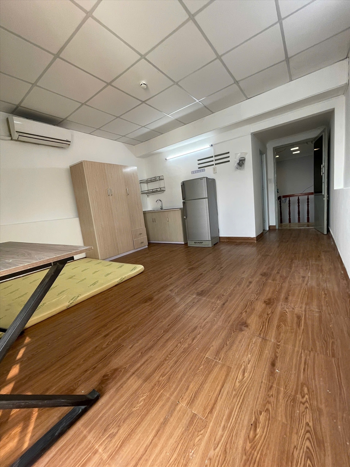 Phòng trọ Studio 35m2 tại TN House Cửu Long - Tân Bình - Phòng ngủ