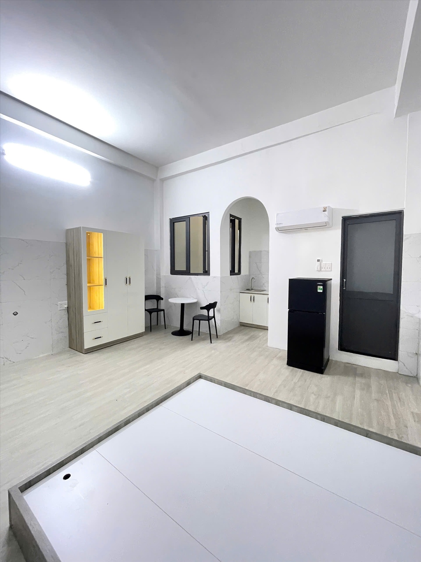 Phòng trọ 1 Phòng ngủ 35m2 tại PikaHouse Thống Nhất - Gò Vấp - Phòng khách