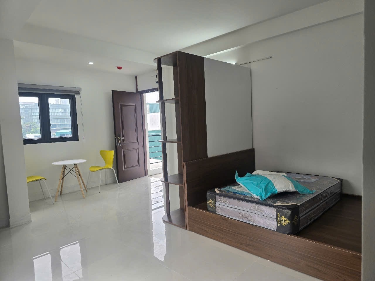 Phòng trọ Studio 25m2 tại BN Home Đỗ Đức Dục - Nam Từ Liêm - Phòng ngủ