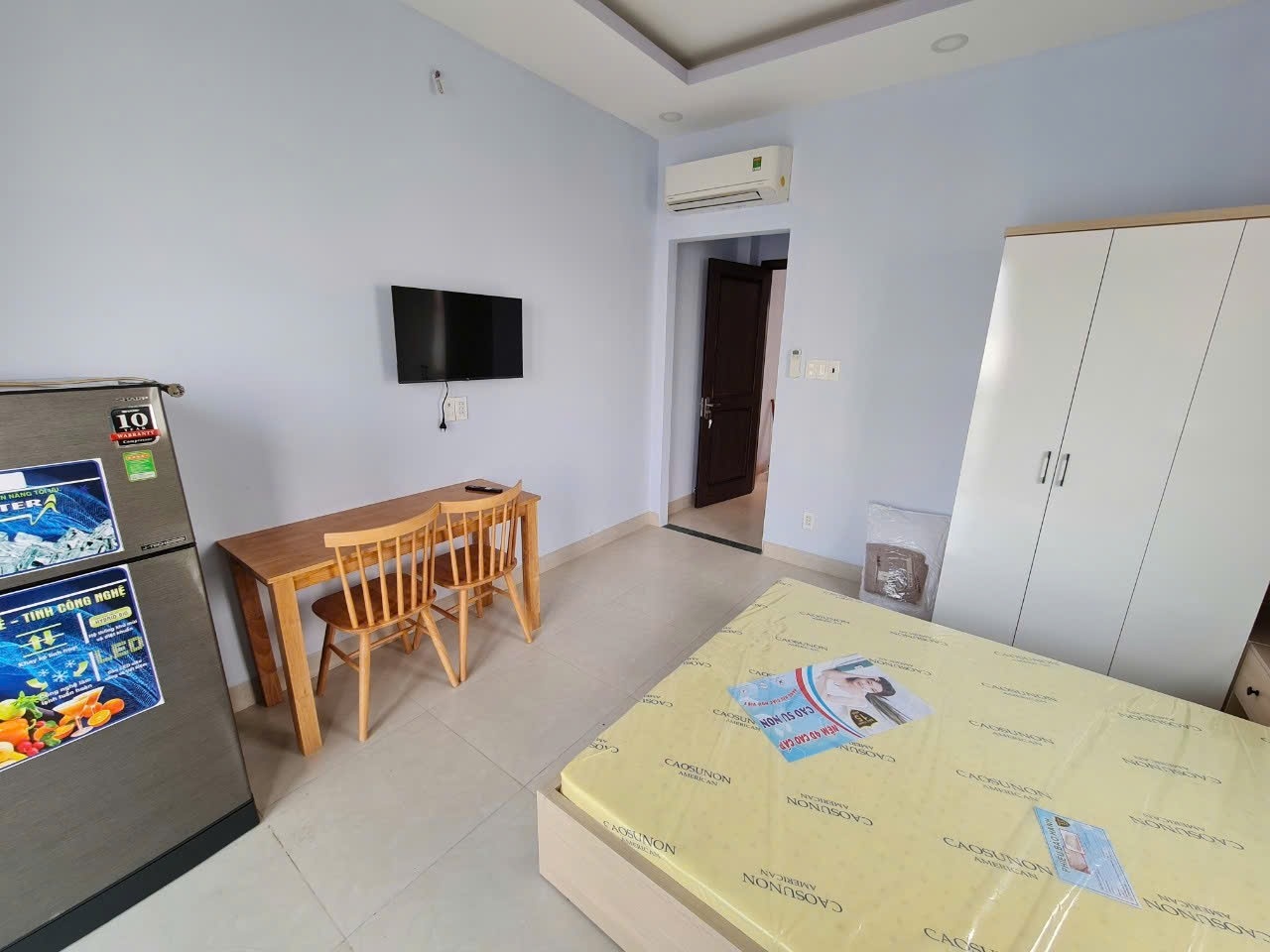 Phòng trọ 1 Phòng ngủ 35m2 tại Hannah House Nguyễn Xí - Bình Thạnh - Phòng ngủ